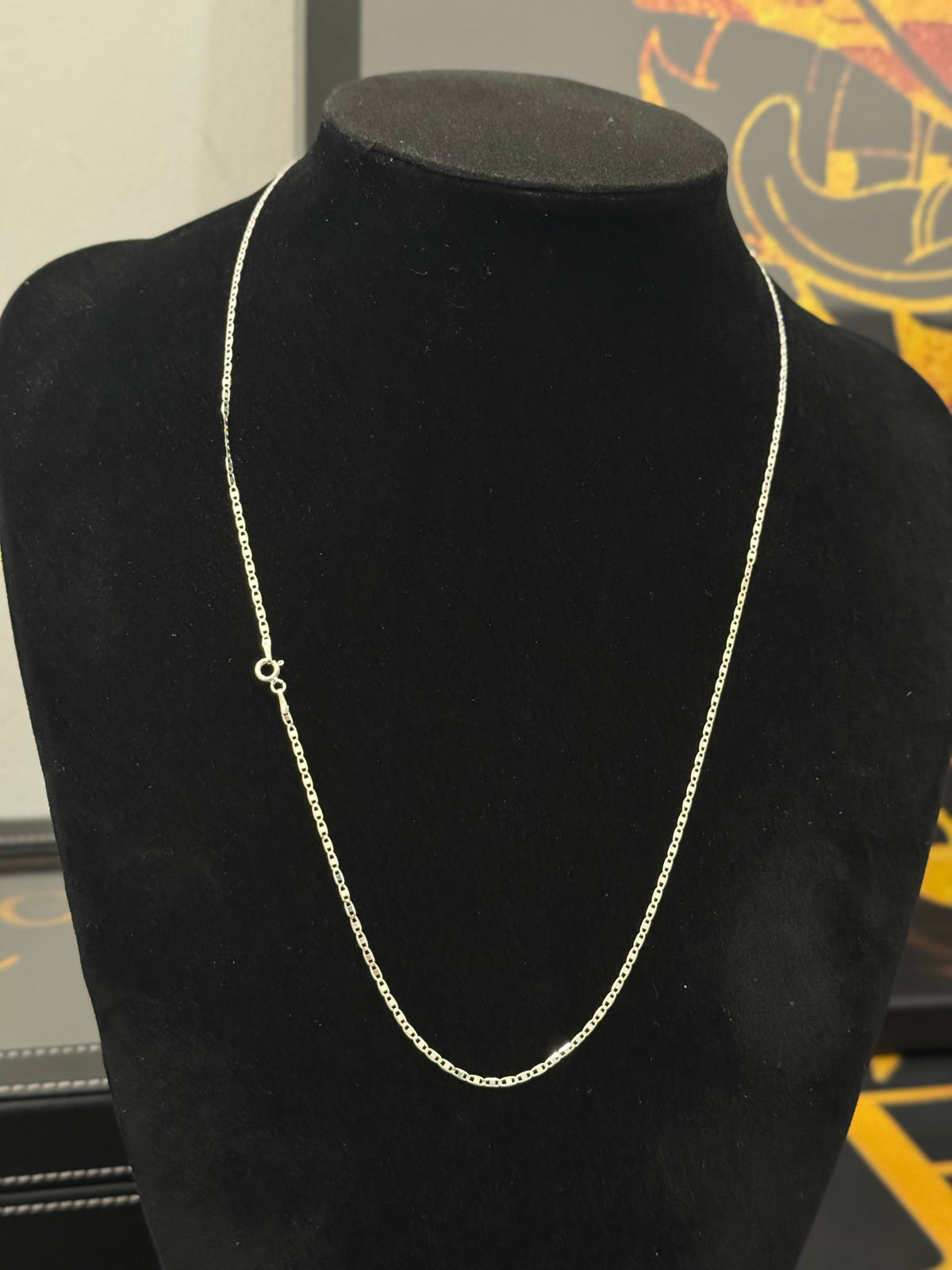 Friso Piastrini 1mm - Prata 925