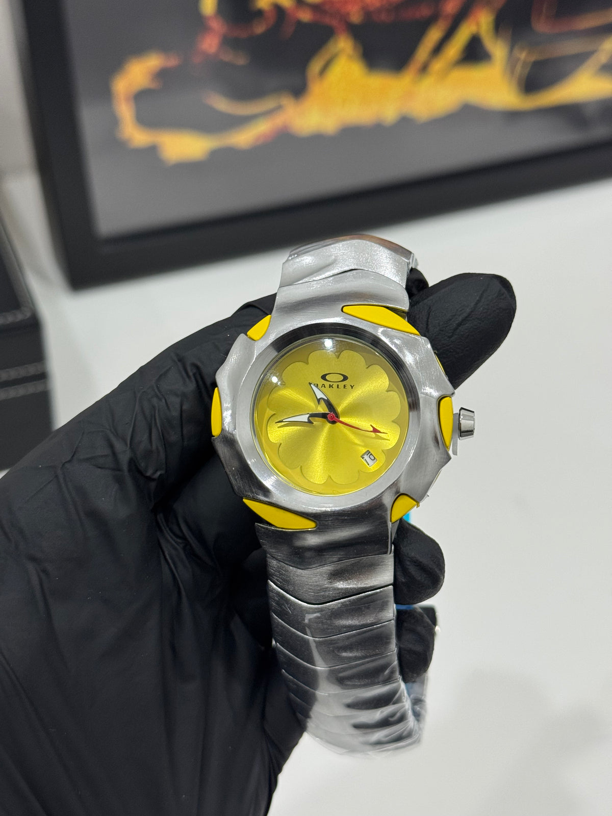 Blade 2.0 Prata Mostrador Amarelo