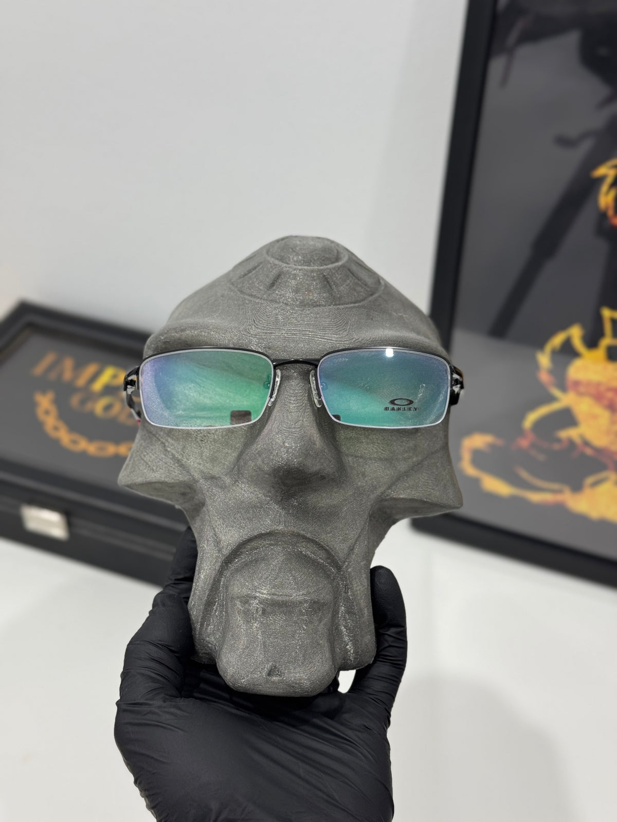 Vilão Preto kit vermelho Perna Reta Lente Camaleão