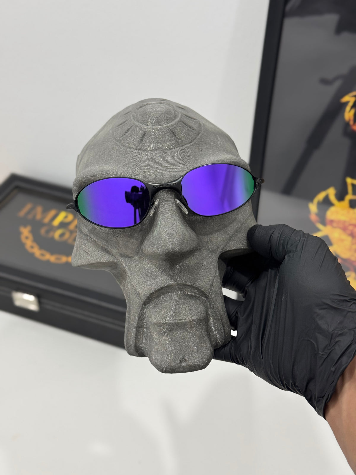 Wire Black Lente Violeta