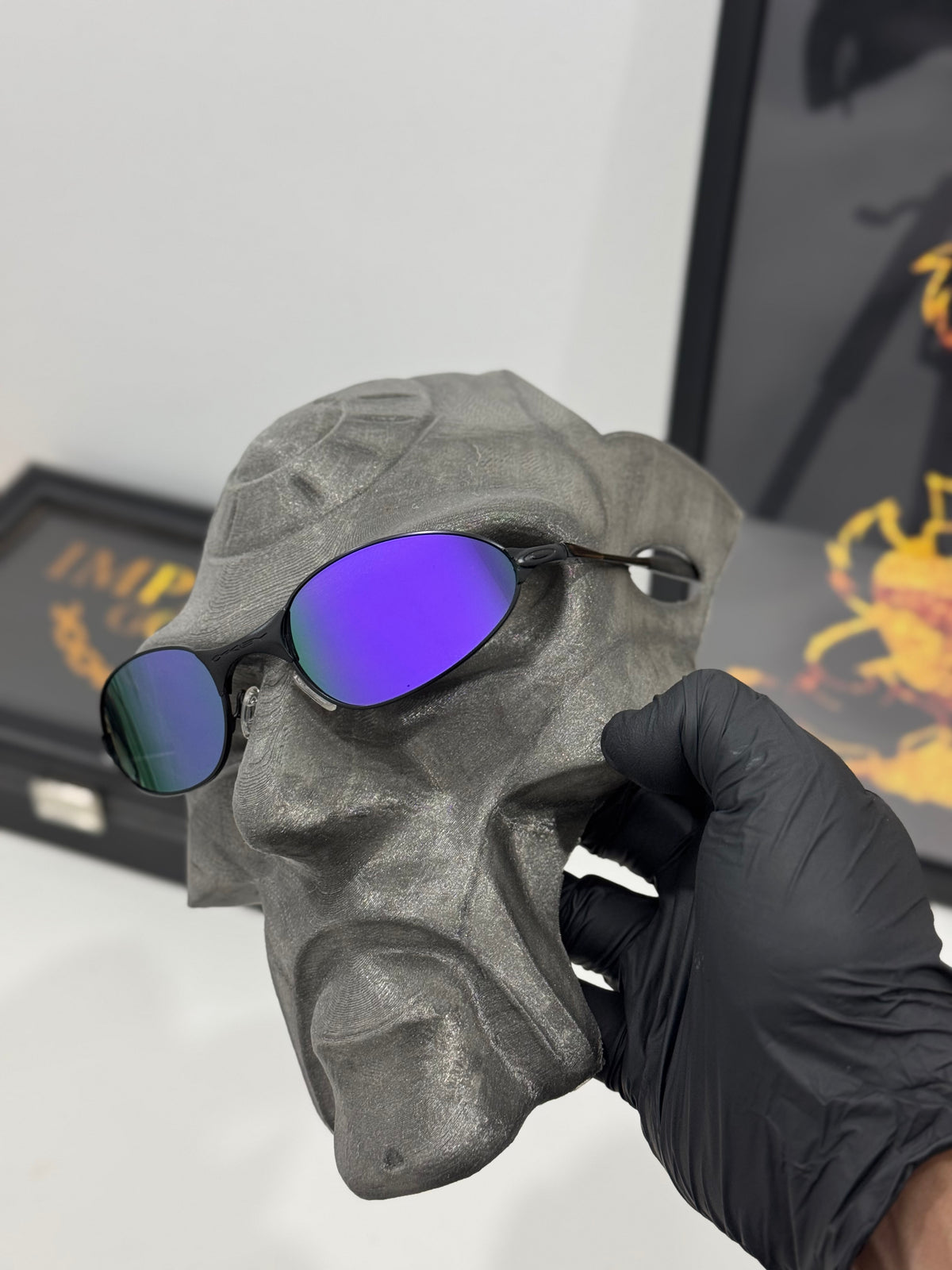 Wire Black Lente Violeta