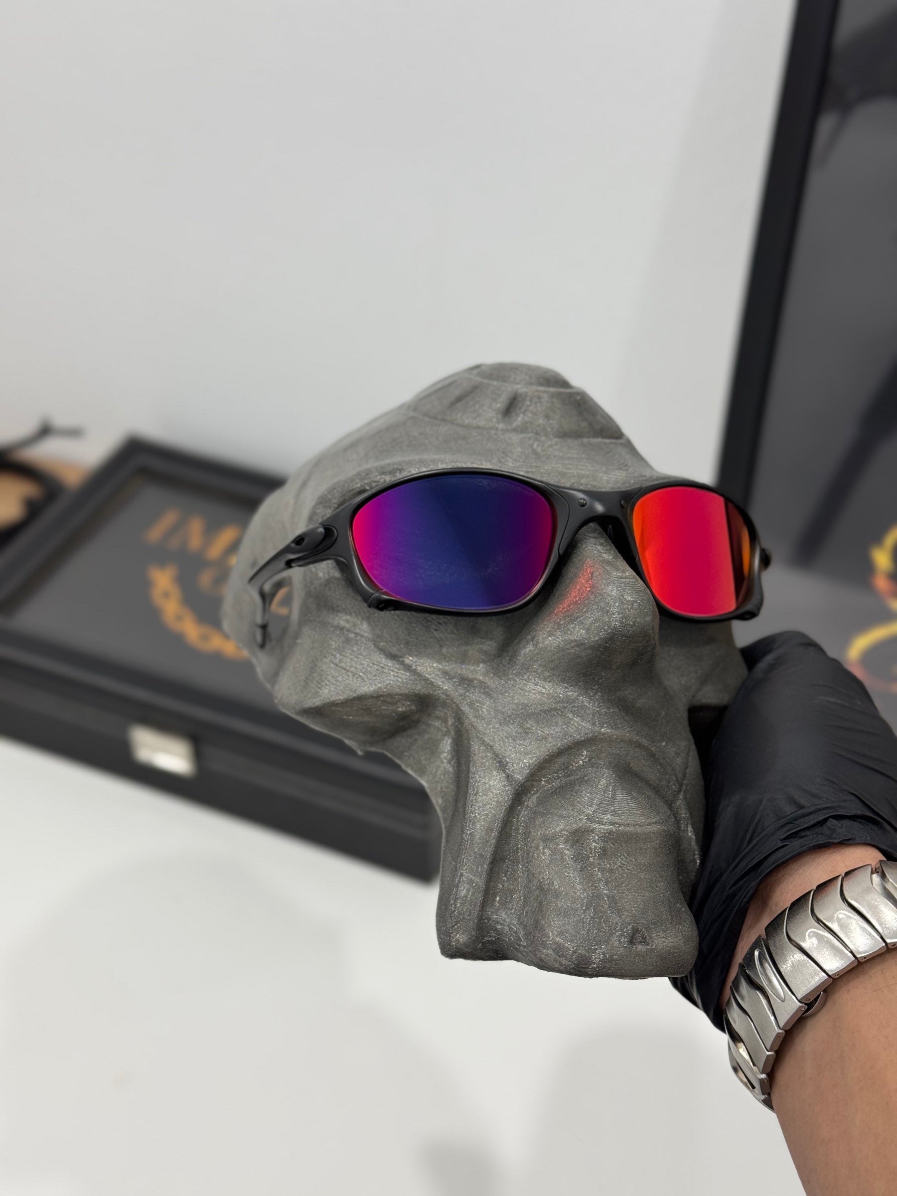 Óculos de Sol Double X Carbon Lentes Tanzanite