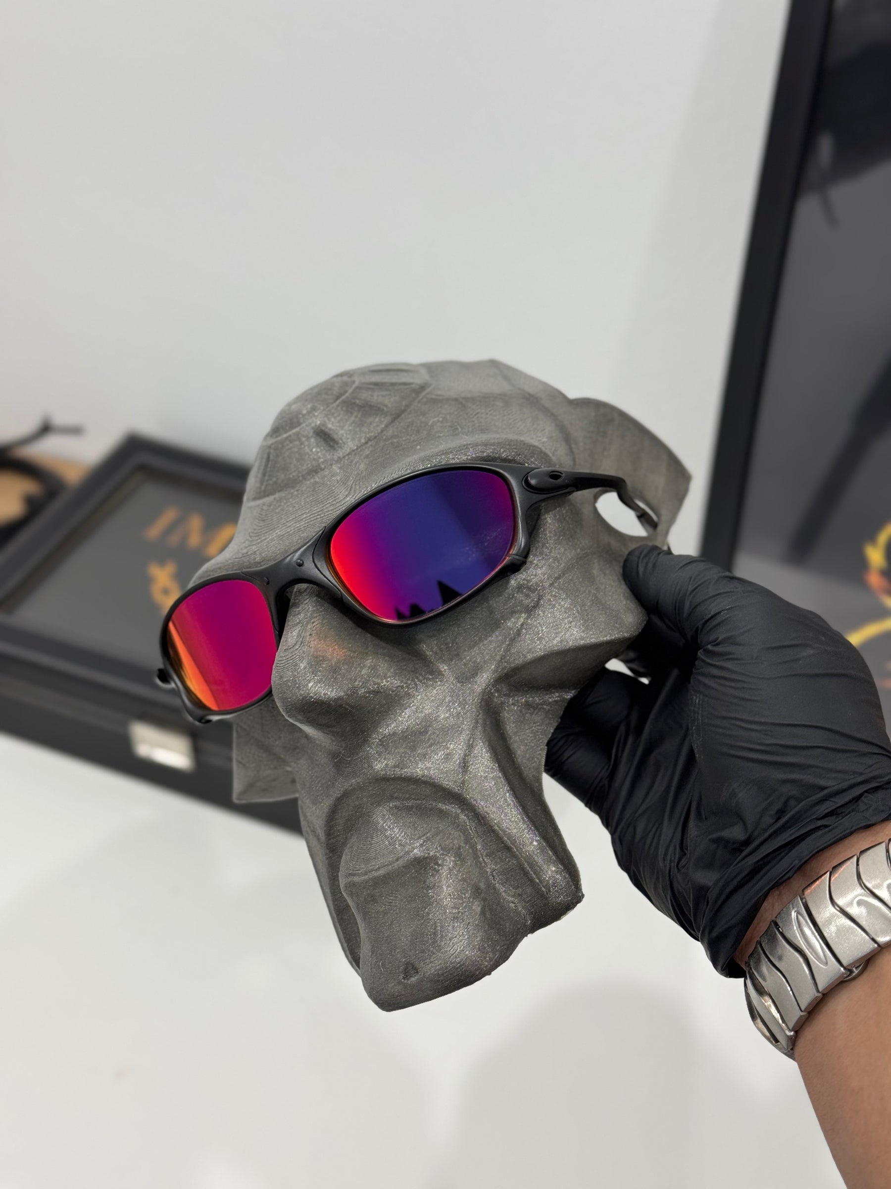 Óculos de Sol Double X Carbon Lentes Tanzanite