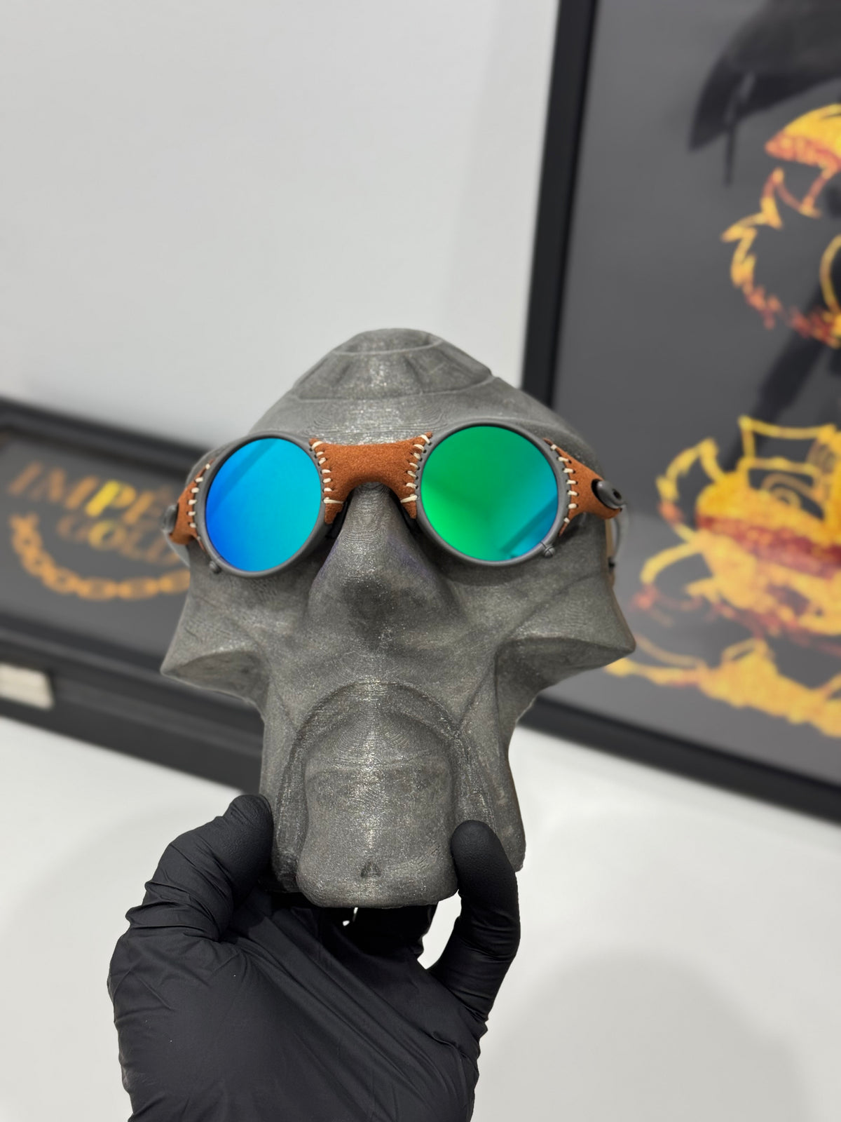 Óculos de Sol Mars X Metal Lente Esmeralda