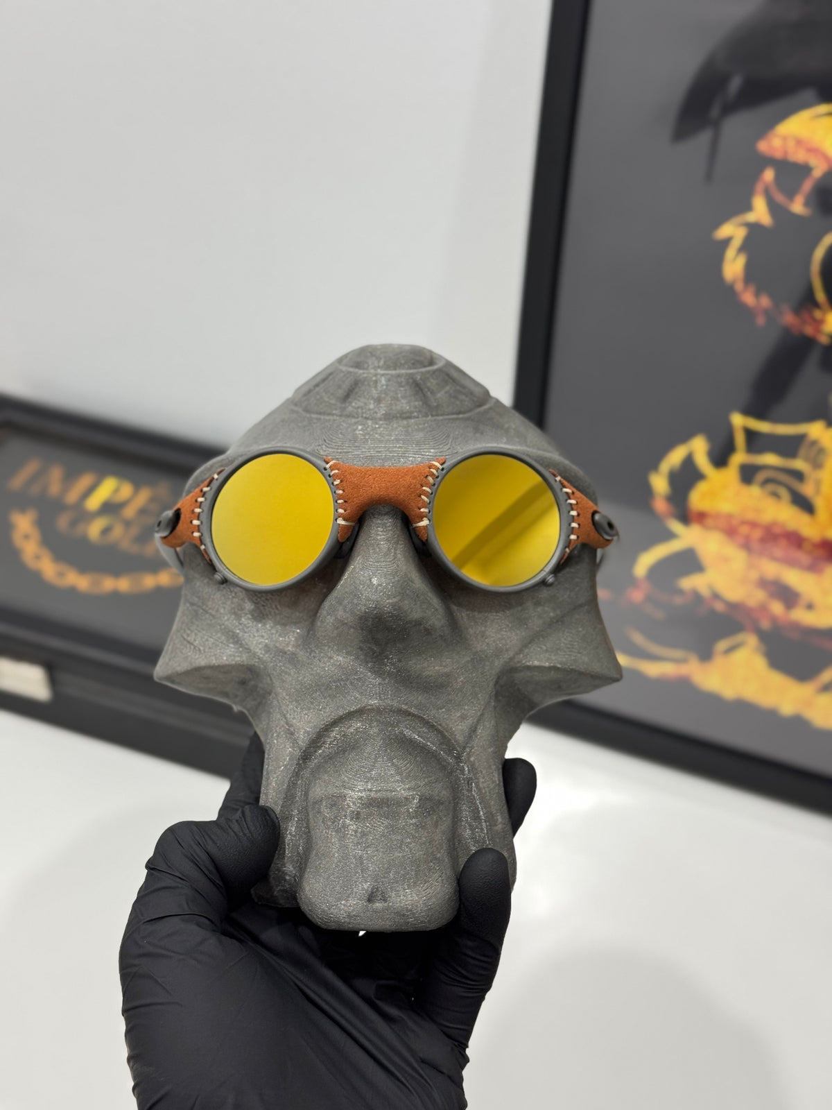 Óculos de Sol Mars X Metal Lente Gold Café