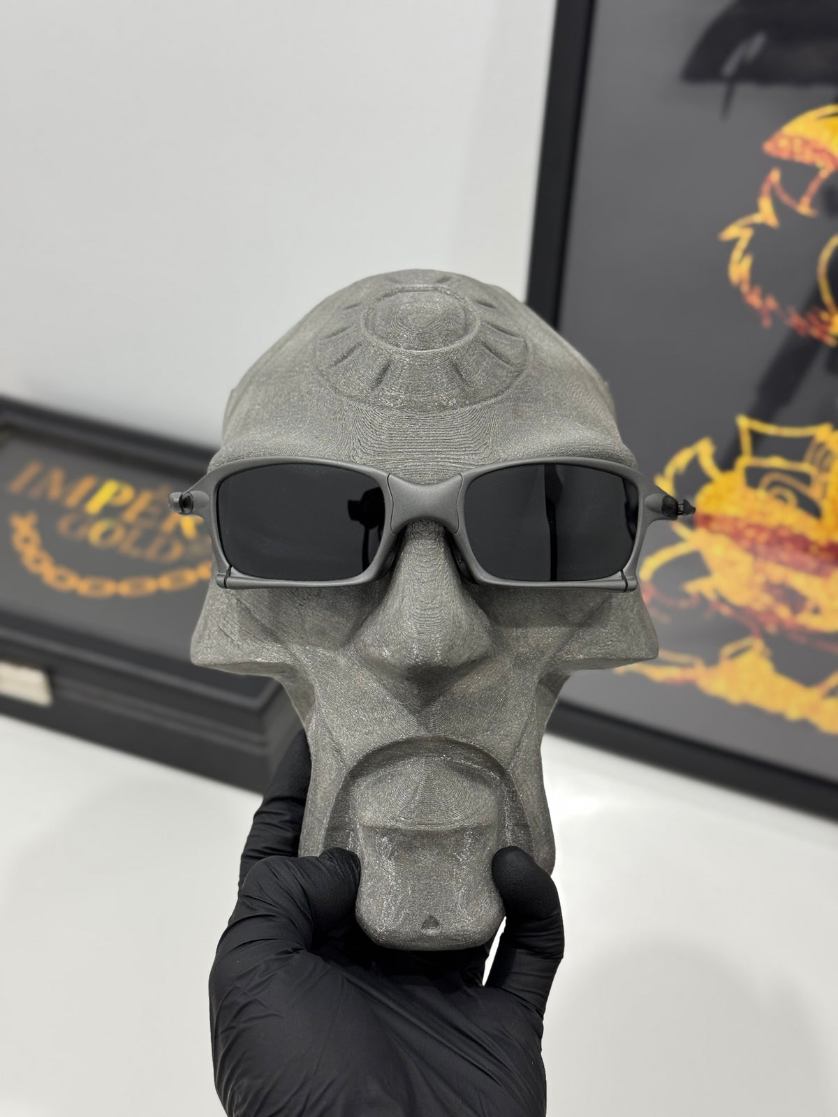 Óculos de Sol X Squared X Metal Lente Preto