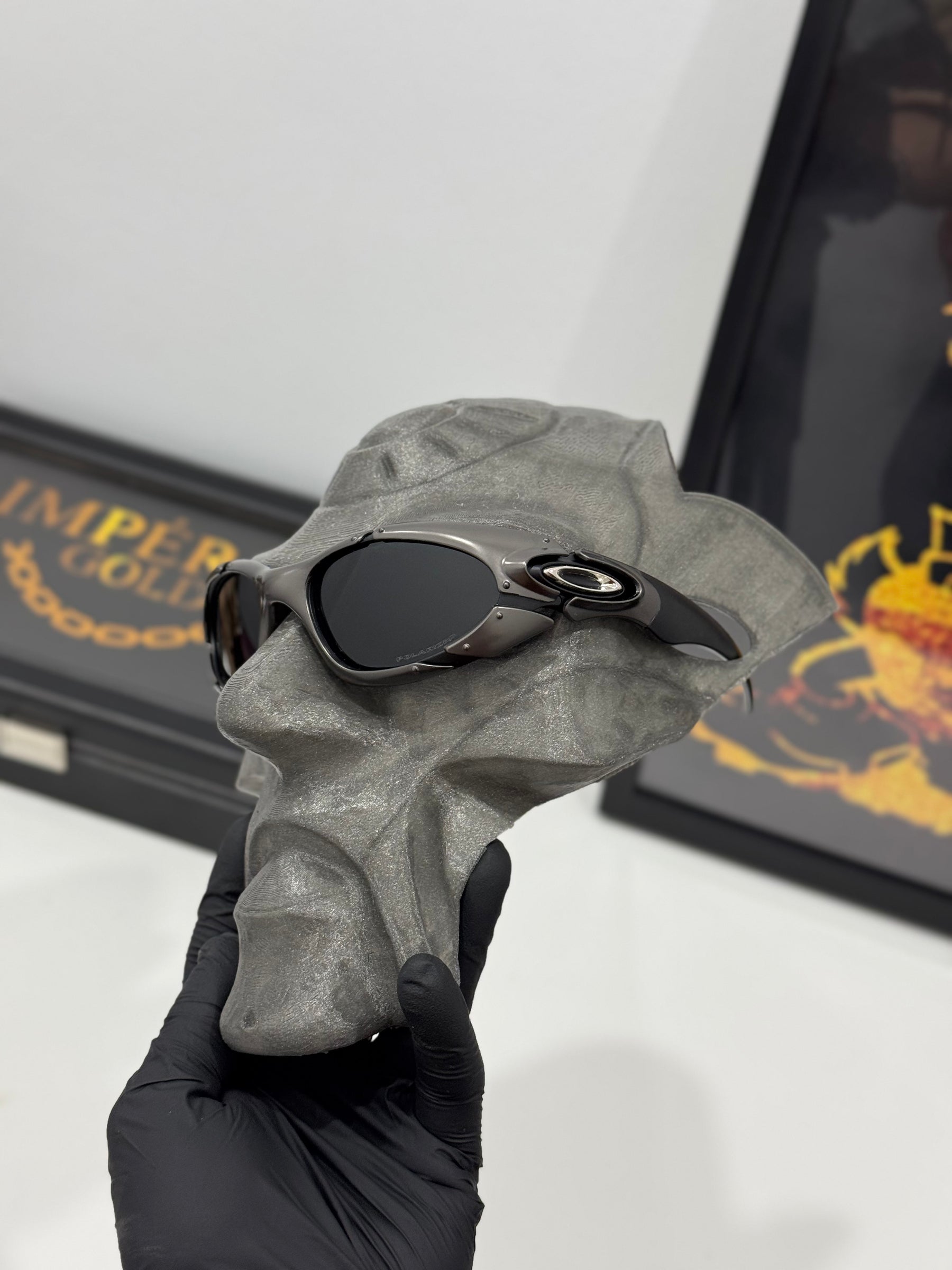 Plate Chumbo Lentes Black