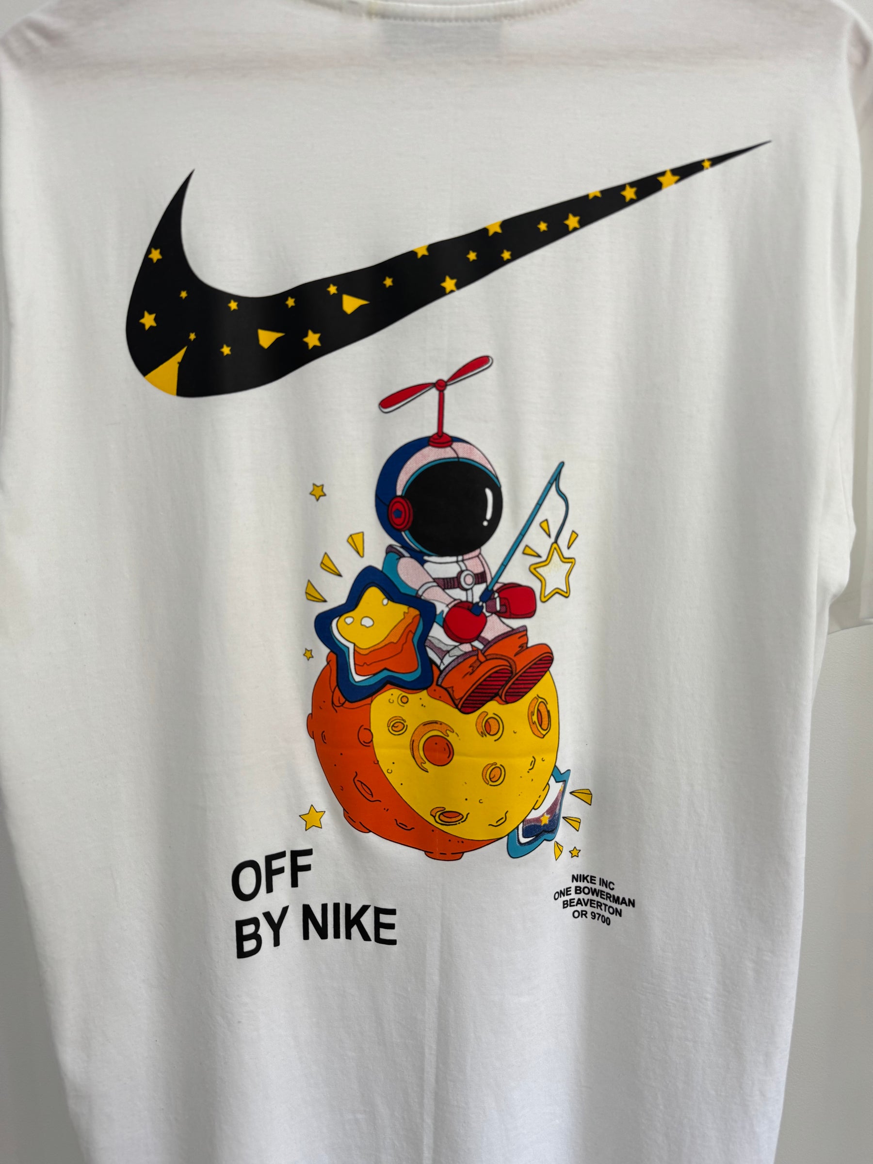 Camisa Jersey Estampa Astronauta