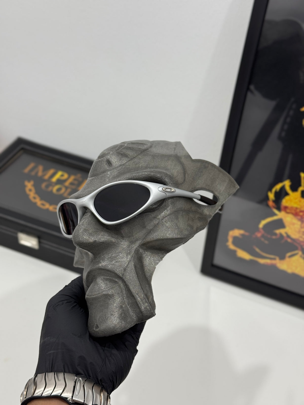 Minute 1.0 Cinza Lentes Preta