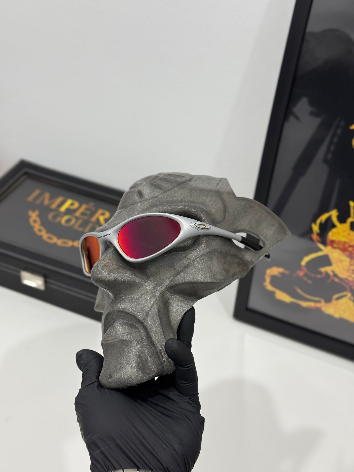 Minute 1.0 Cinza Lentes Dark Rubi