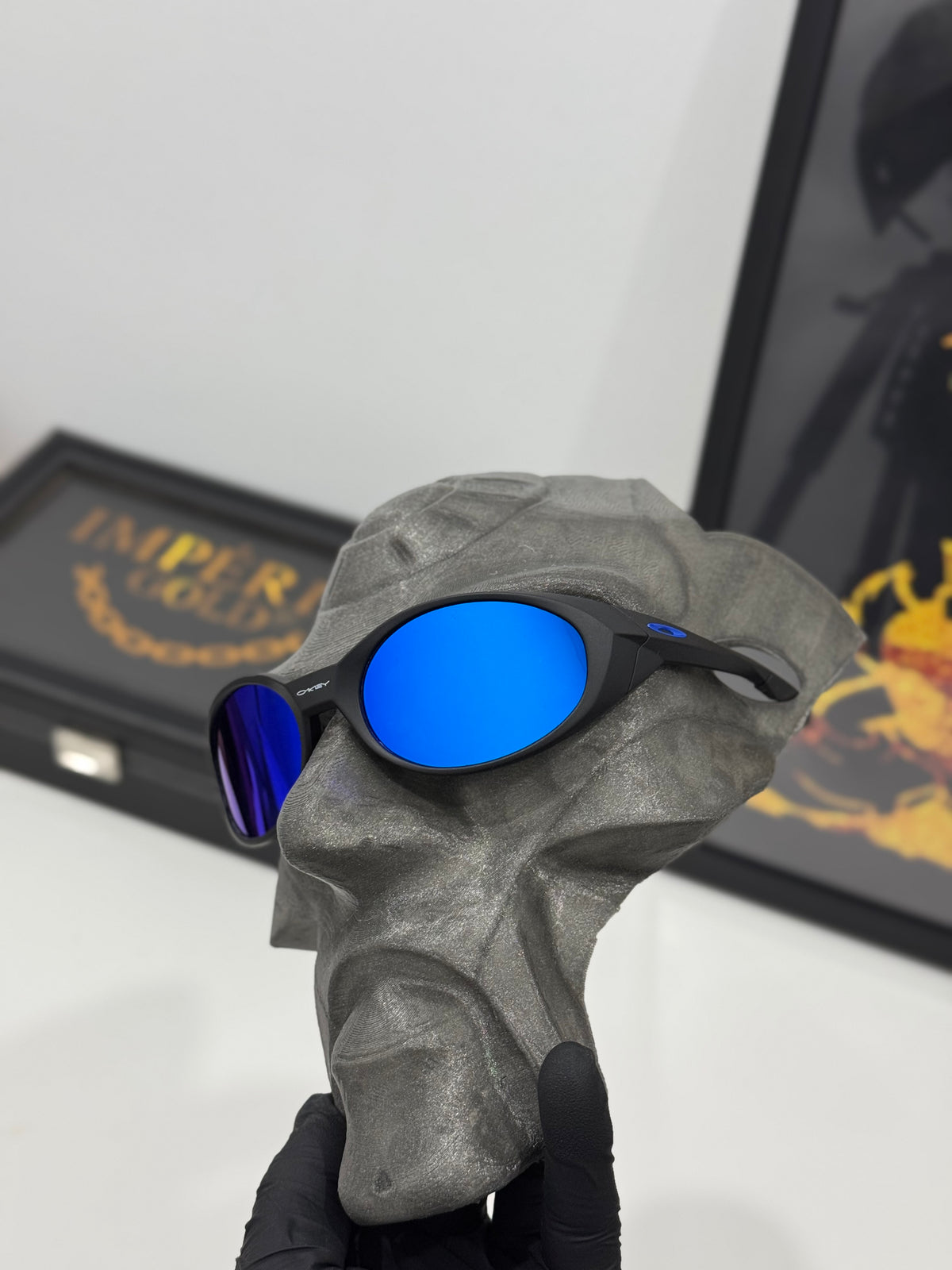 Eye Jacket Redux Black Azul Esmeralda