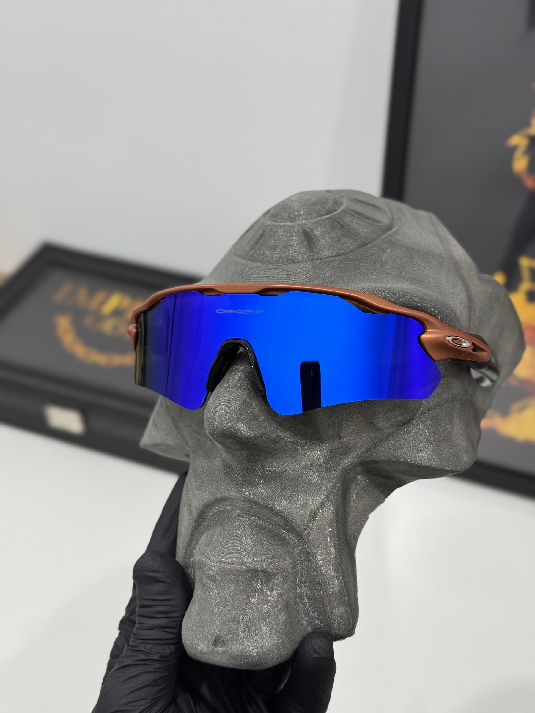 Radar EV Marron Azul Neon