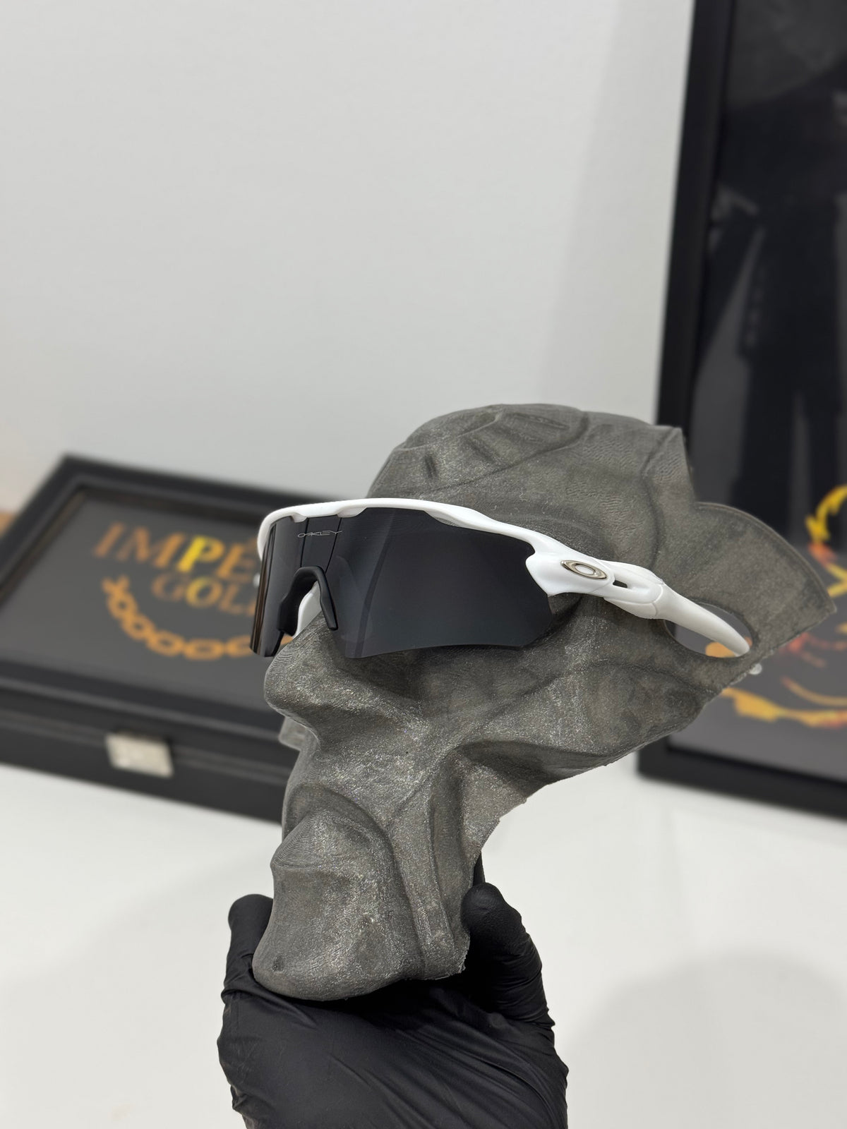 Radar Ev Branco Lentes Black