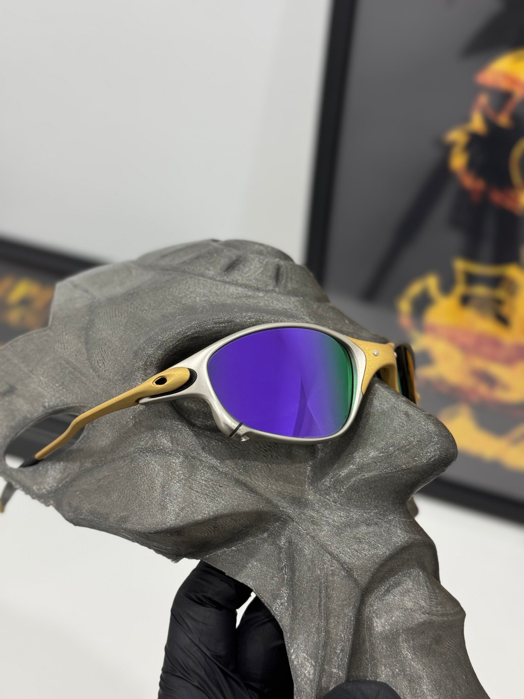 Óculos de Sol Double X 24K Lentes Violeta