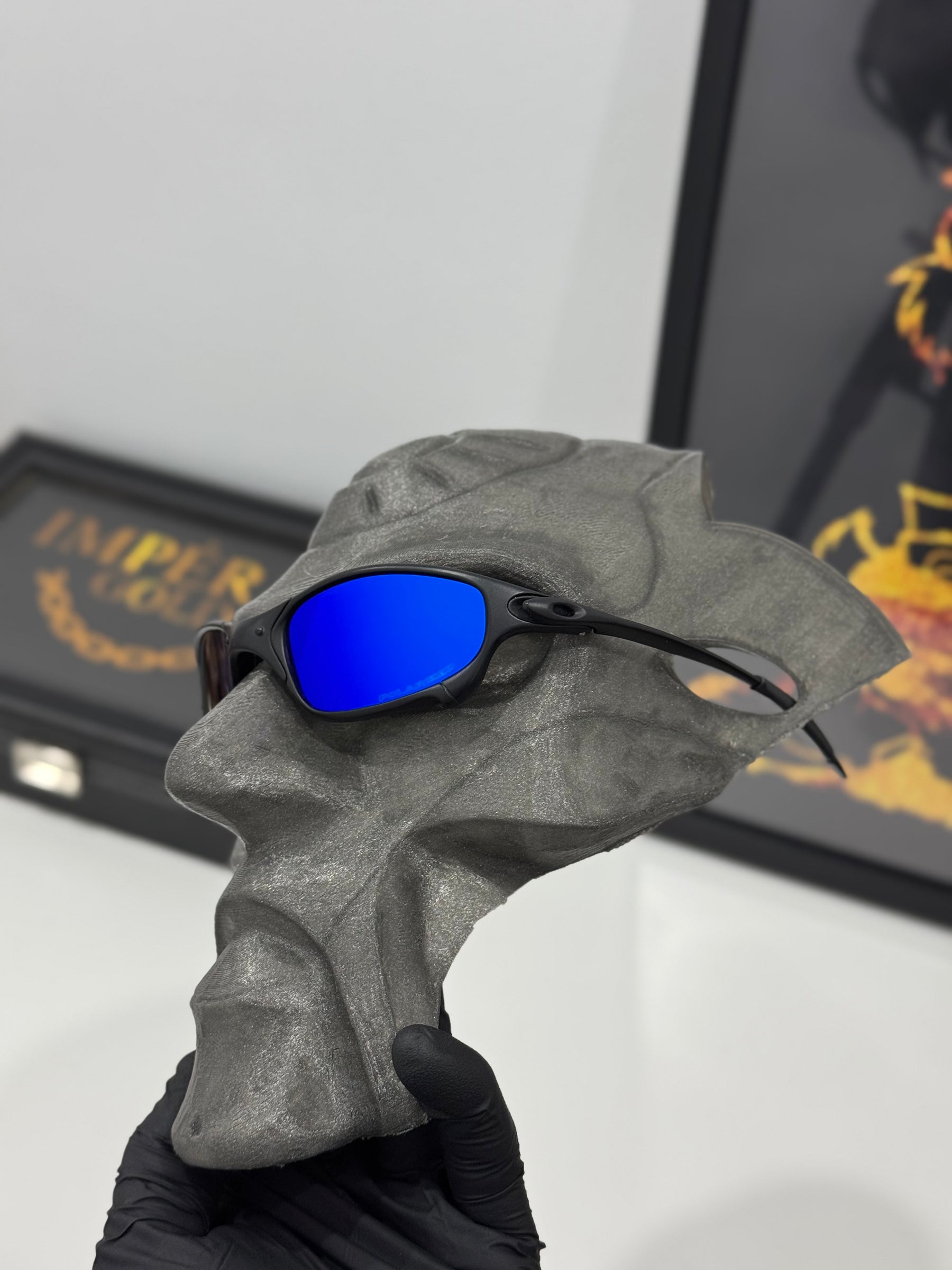 Juliet Carbon Azul Neon