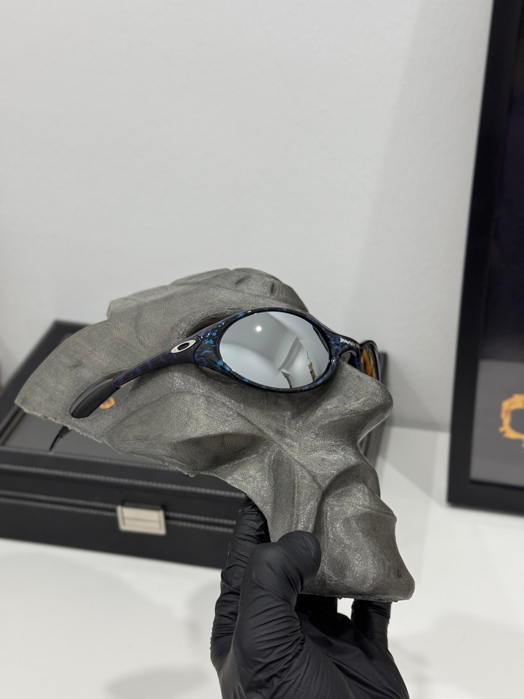 Eye Jacket Brain Dead Liquid Metal