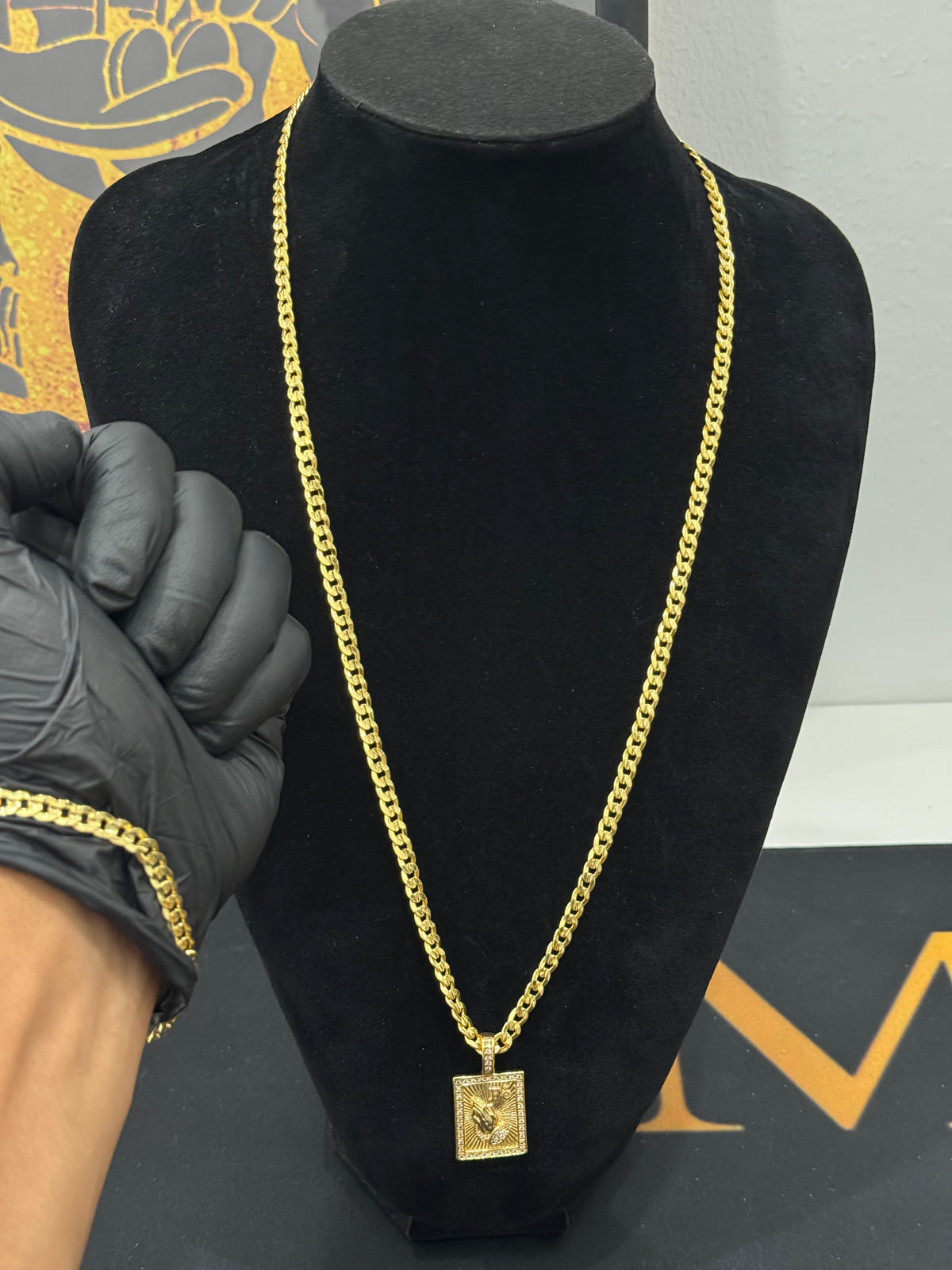 Friso grumet 5mm - 70cm + pulseira 21cm