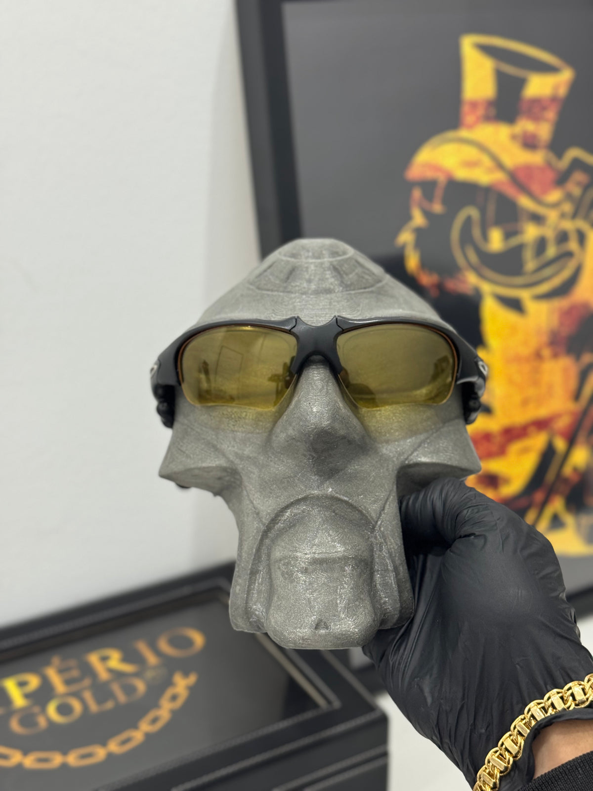 Auriculares Bluetooth Thump amarillos + 2 pares de lentes adicionales