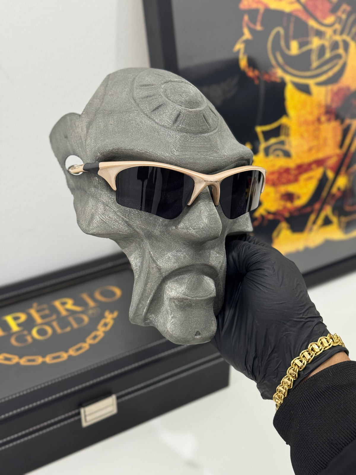 HALF JACKET 2.0 Negro + Lentes Prizm