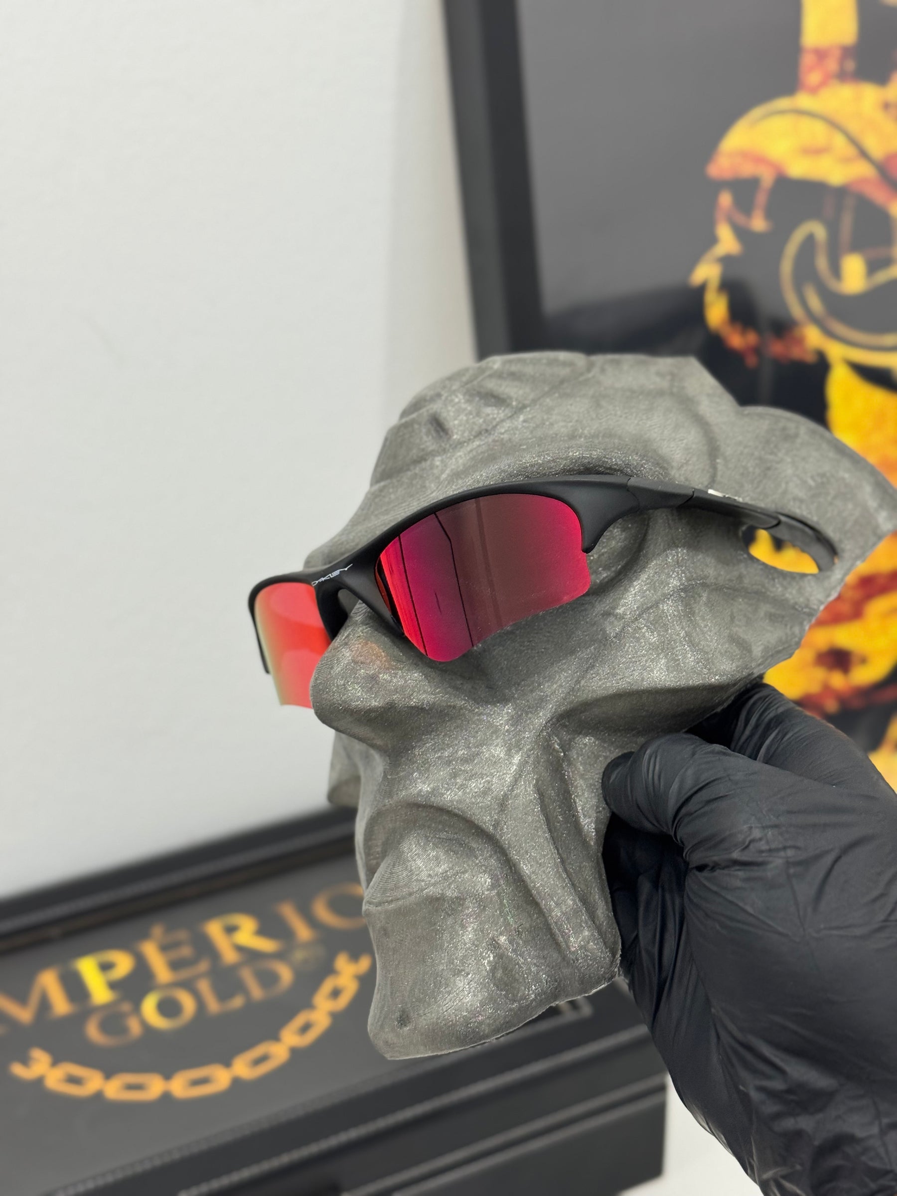 HALF JACKET 2.0 Dark Rubi + Lentes Prizm