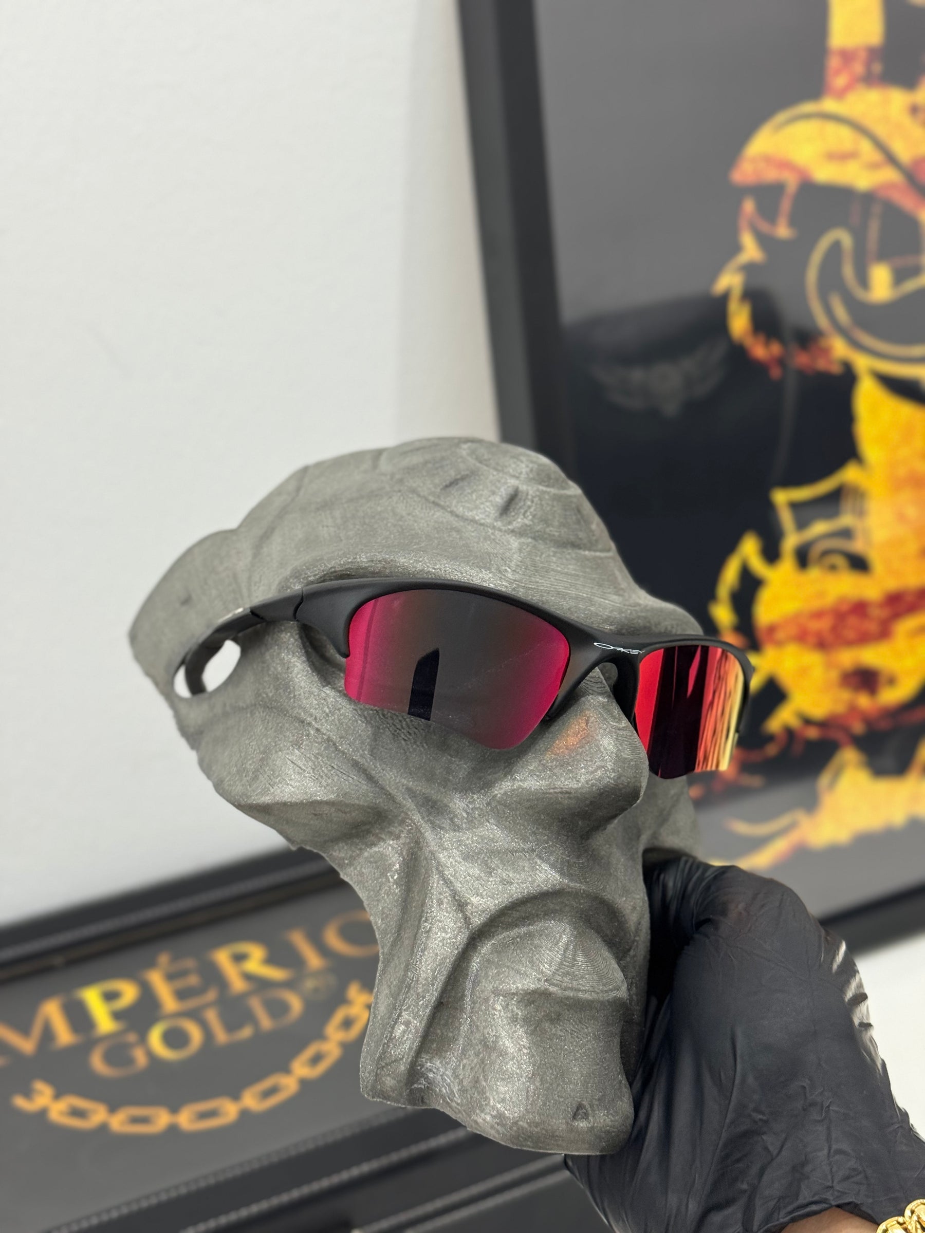 HALF JACKET 2.0 Dark Rubi + Lentes Prizm