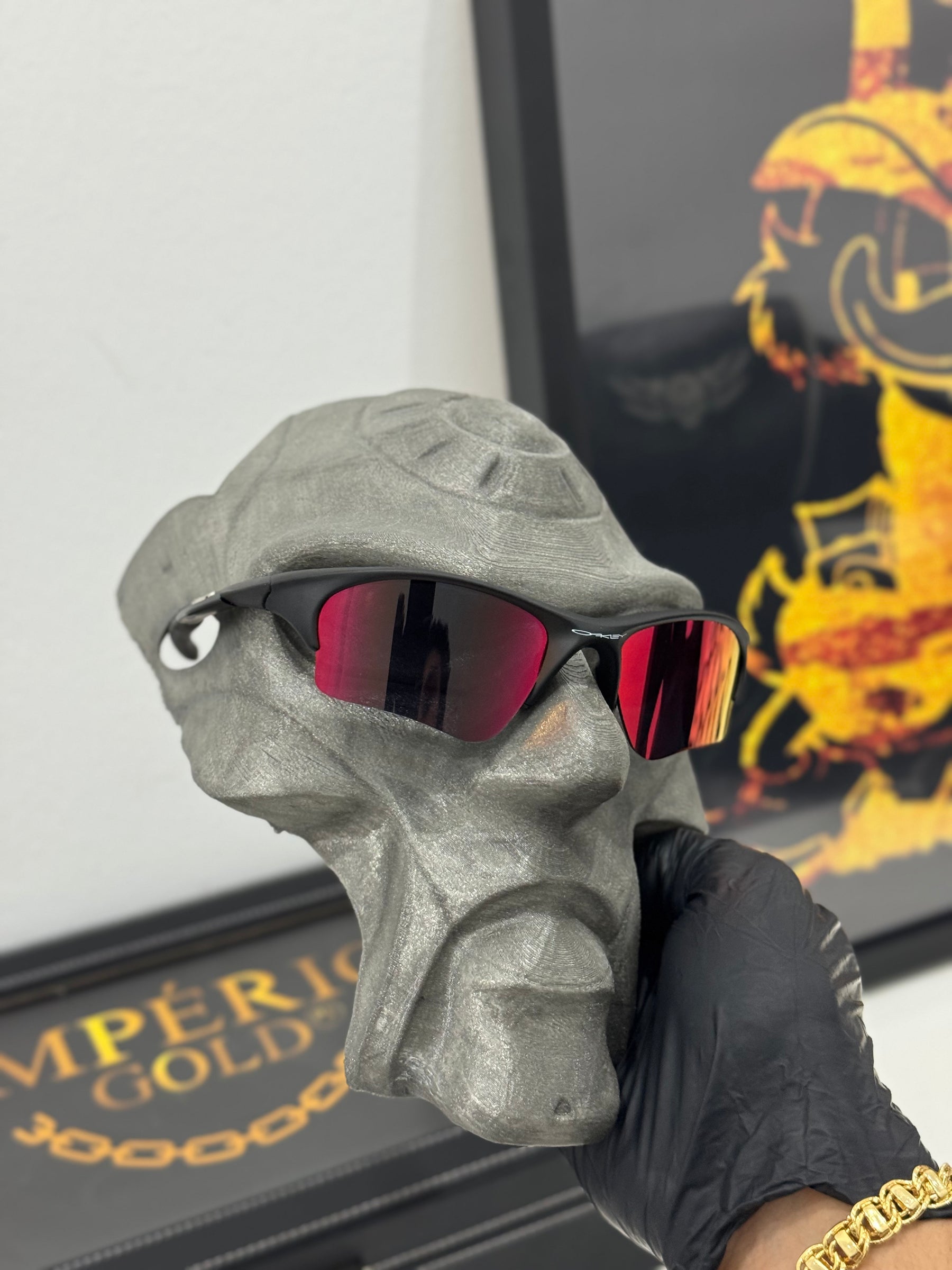 HALF JACKET 2.0 Dark Rubi + Lentes Prizm