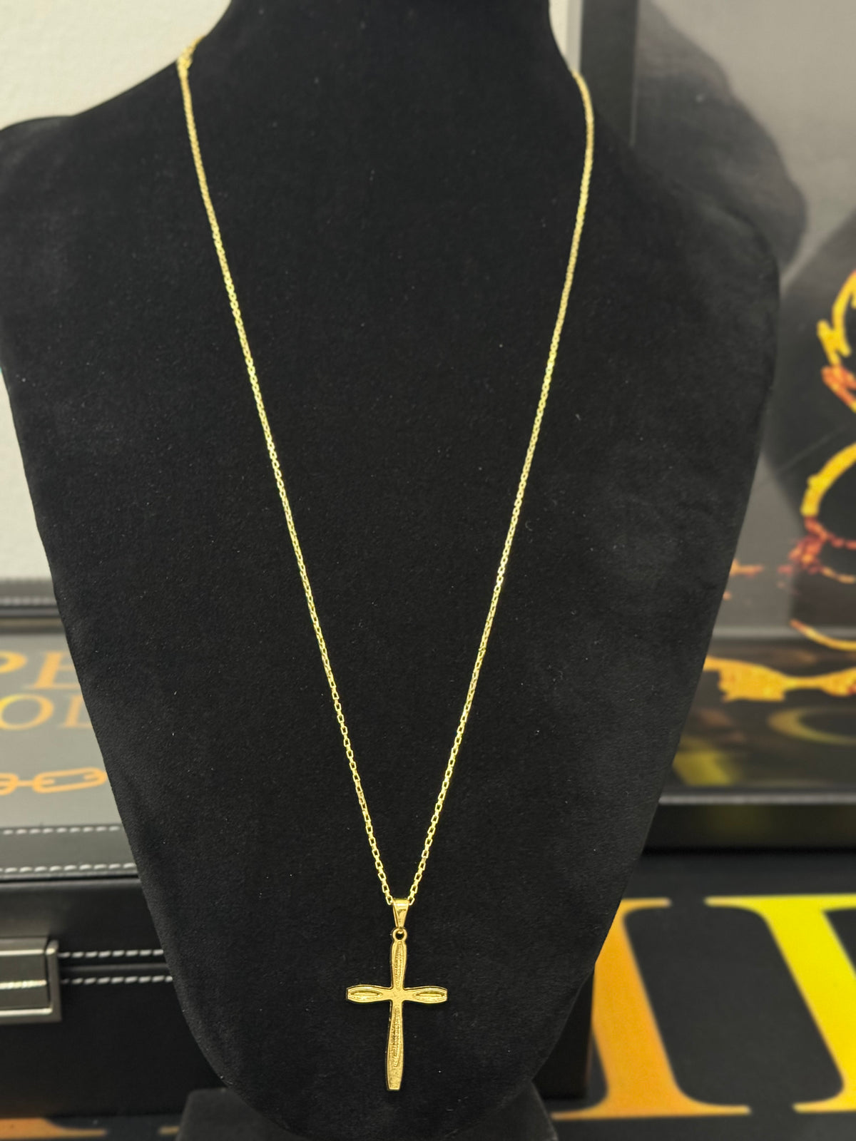 Friso Tijolinho 1mm - tamanho 70cm + Cruz