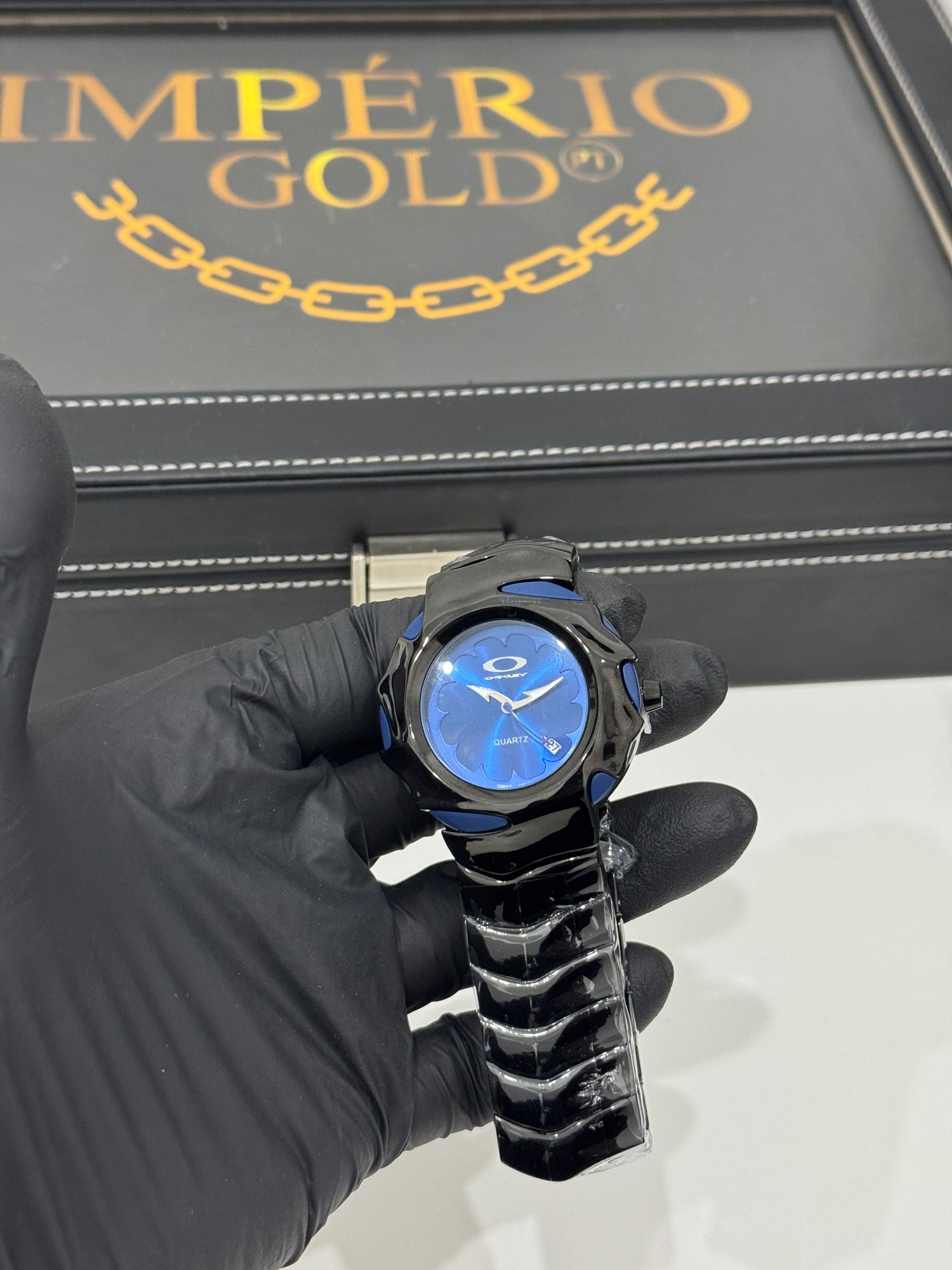 Blade 2.0 Black Mostrador Azul