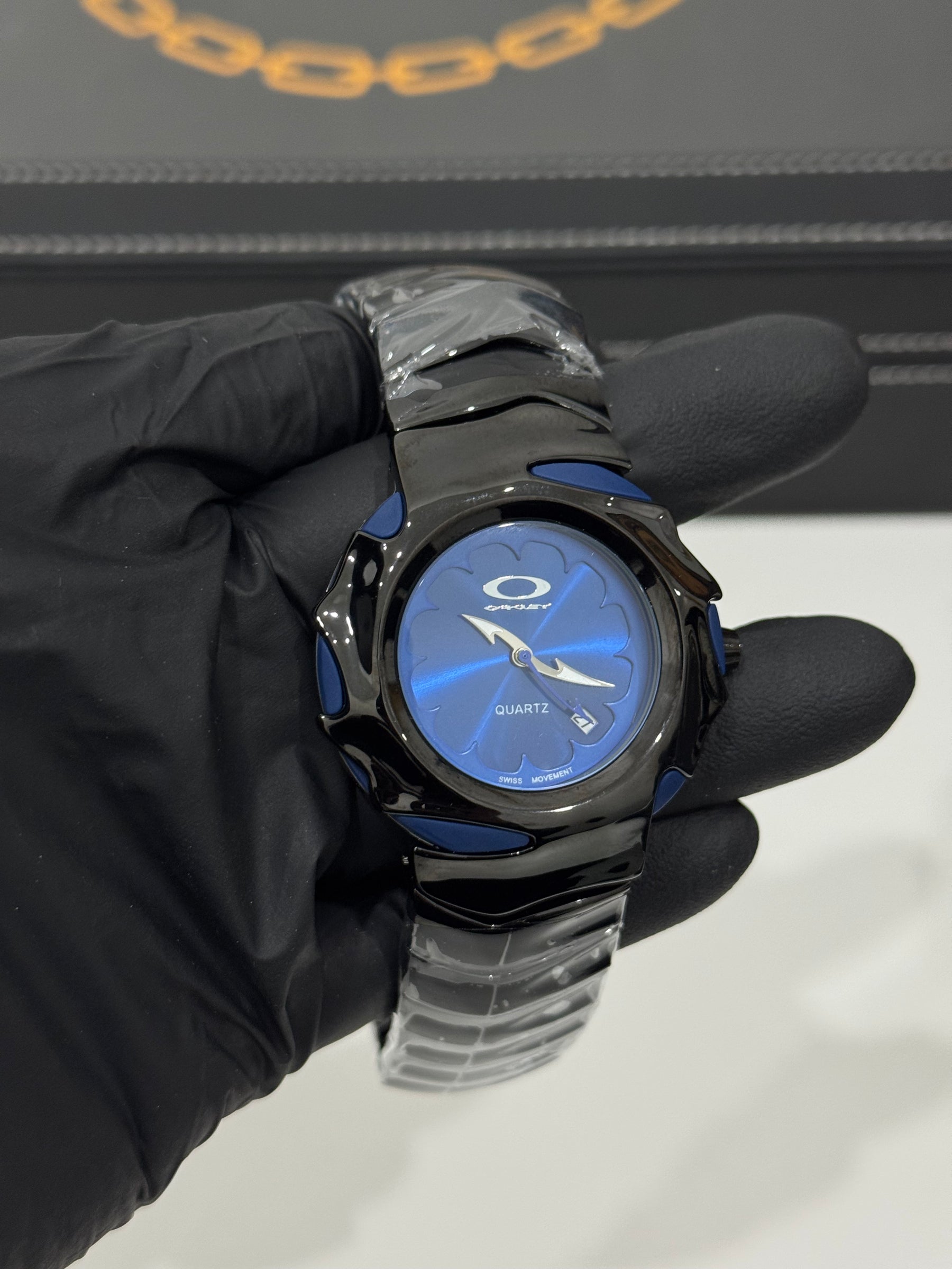 Blade 2.0 Black Mostrador Azul