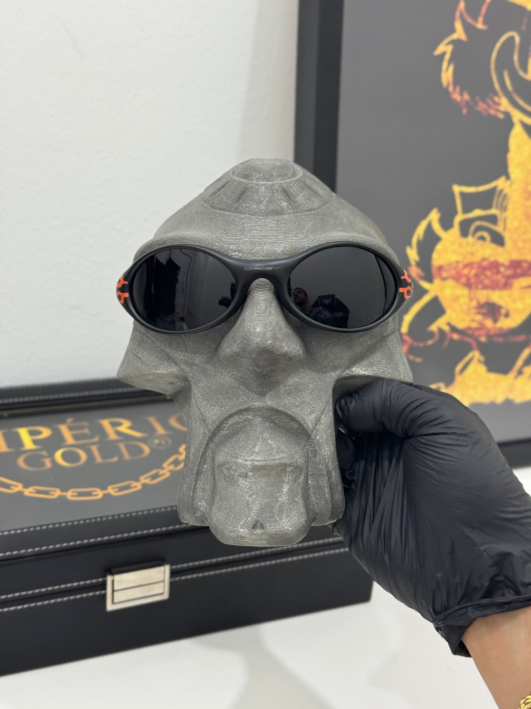 Eye Jacket All Black Chamas