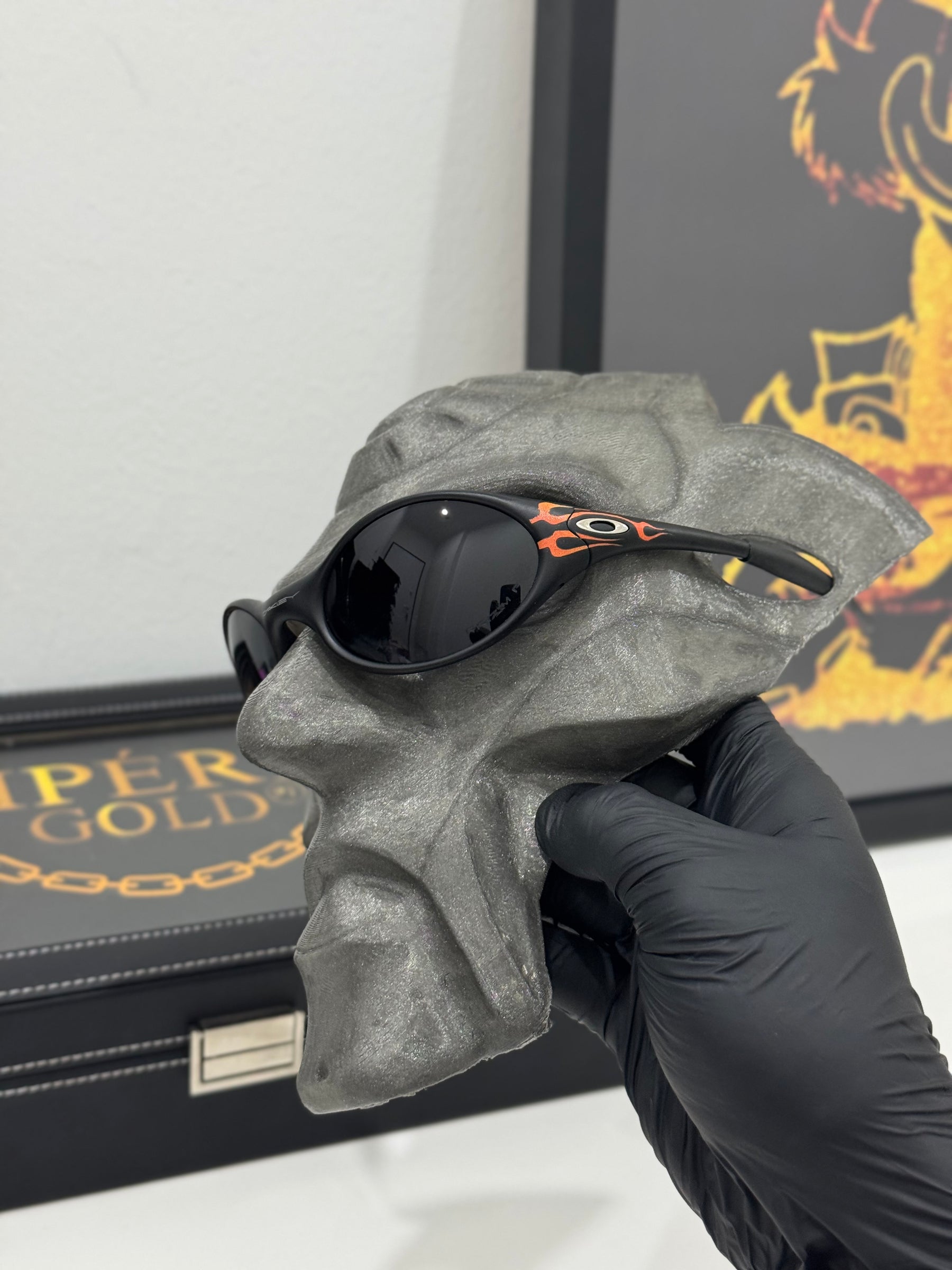 Eye Jacket All Black Chamas