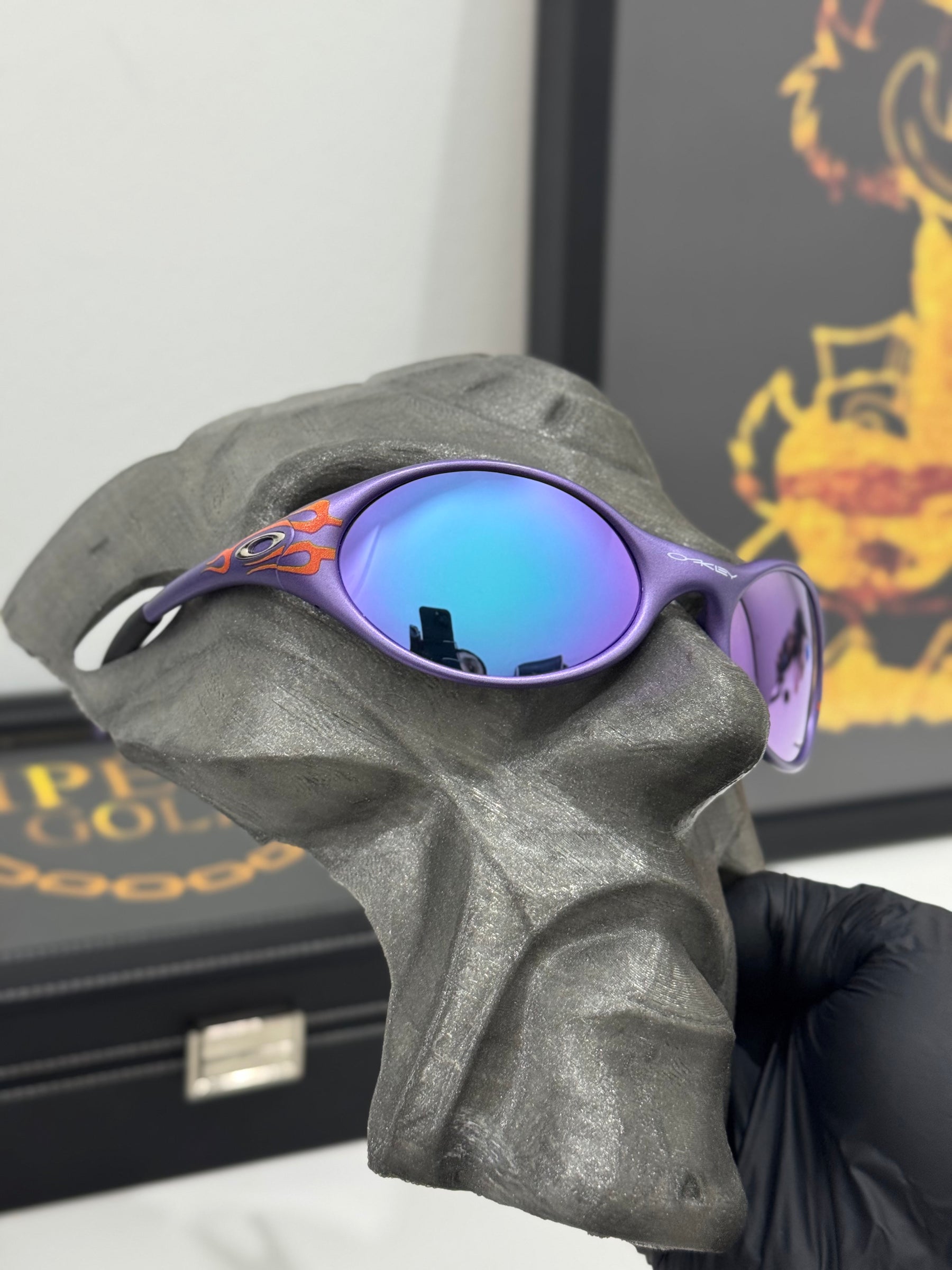 Eye Jacket Violeta Chamas