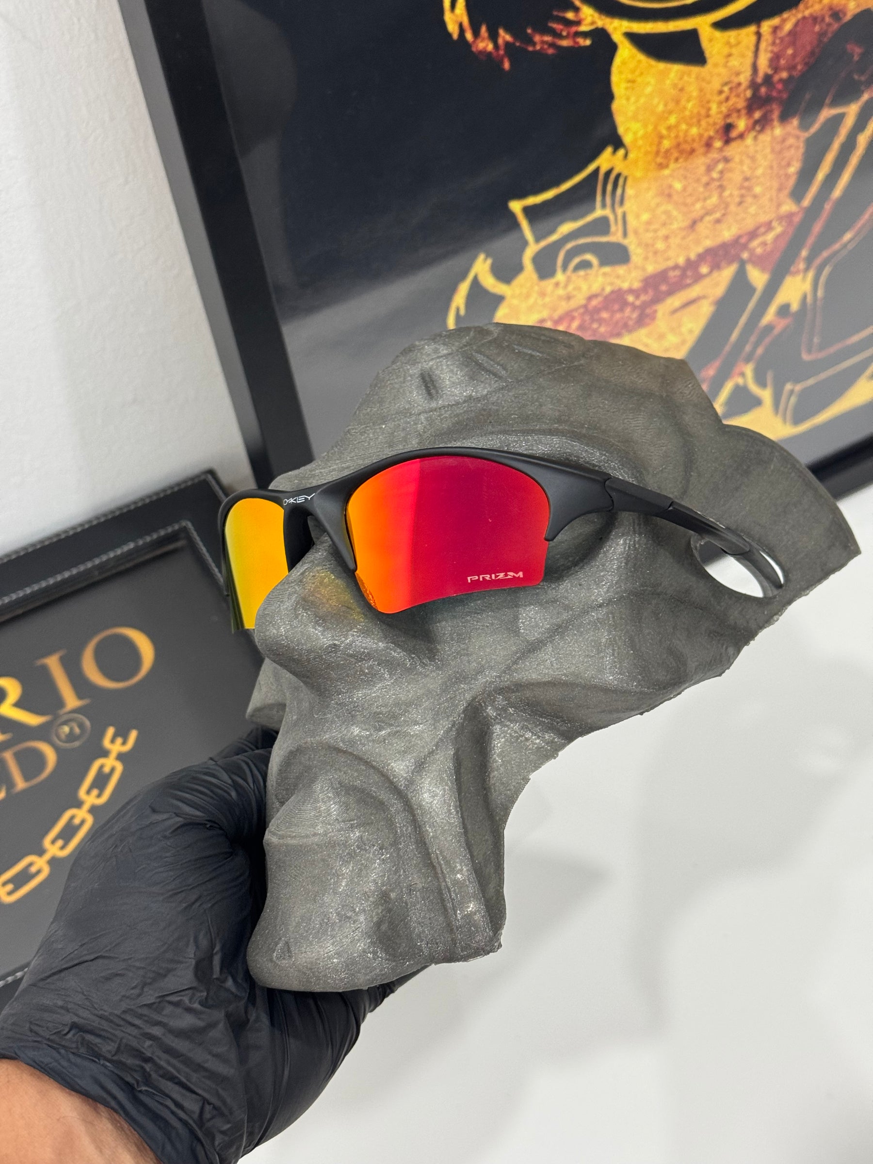 HALF JACKET 2.0 Ruby Iridium + Lentes Prizm