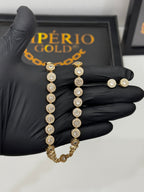 Conjunto Riviera Zircônias Branca