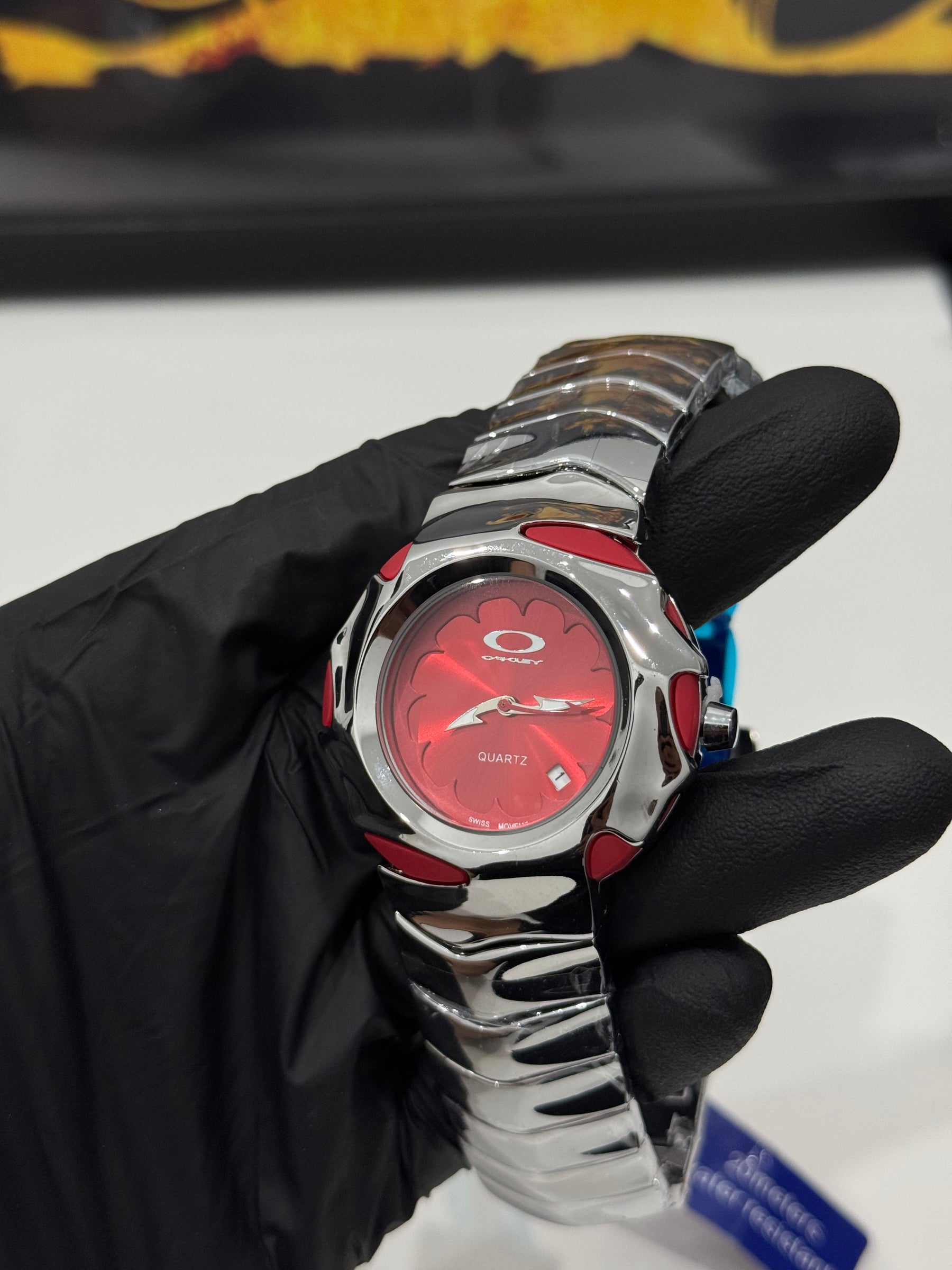 Blade 2.0 Prata Mostrador vermelho