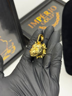 Pingente - Banhado a ouro 18k - para cordão 5mm até 10mm