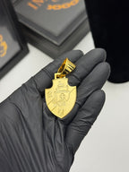 Pingente Vasco - Banhado a ouro 18k - para cordão 3mm até 5mm