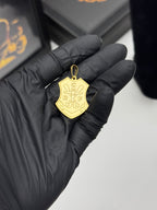 Pingente CRF - Banhado a ouro 18k - para cordão 3mm até 4mm