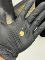Pingente Estrela Davi - Banhado a ouro 18k - para cordão 1mm
