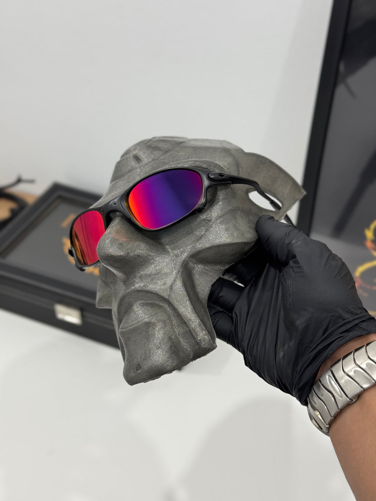 Óculos de Sol Double X Carbon Lentes Tanzanite