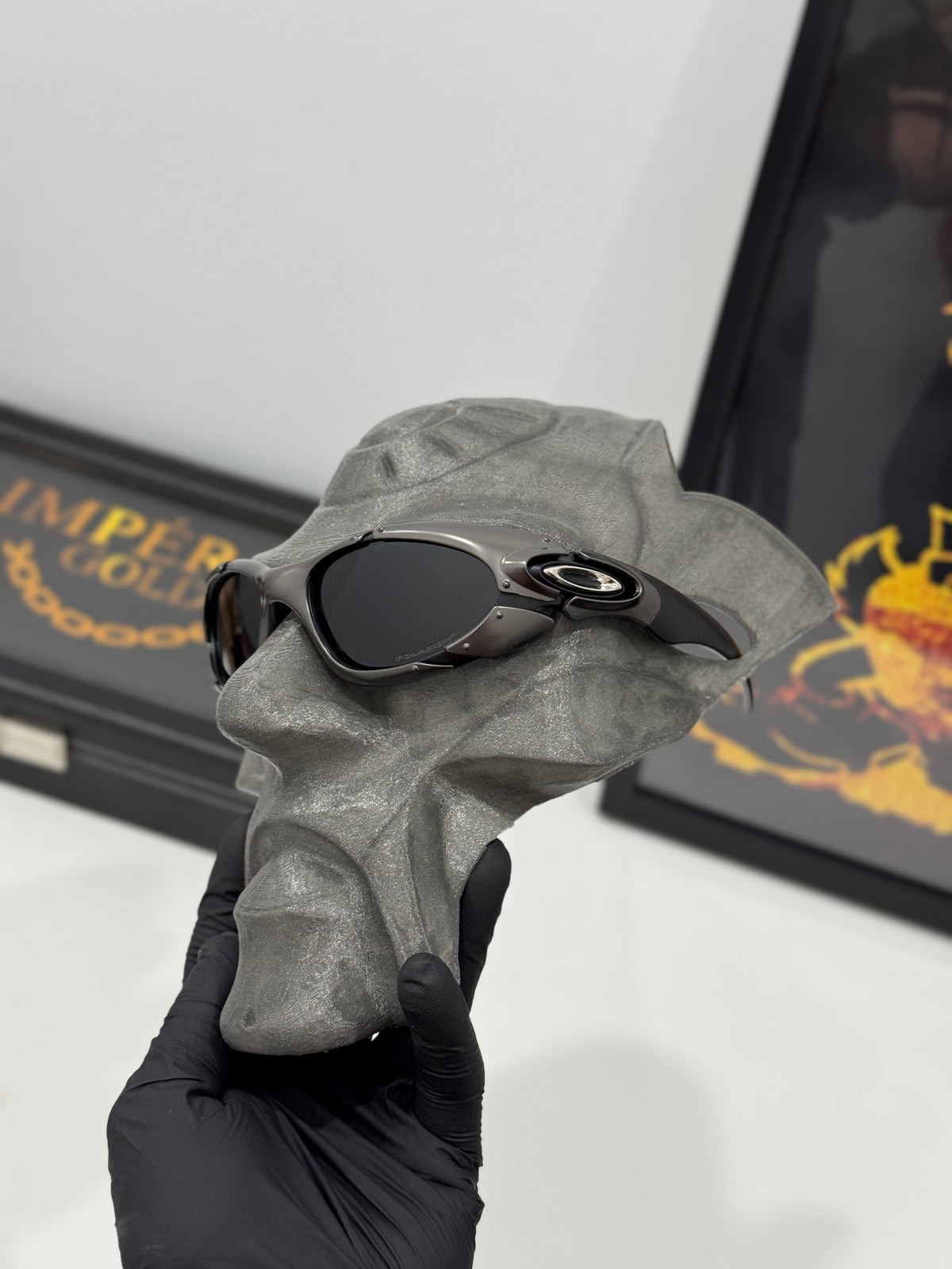 Plate Chumbo Lentes Black