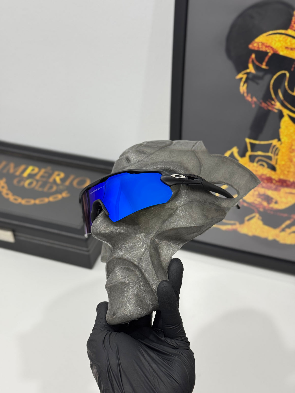Radar EV Black Azul Neon