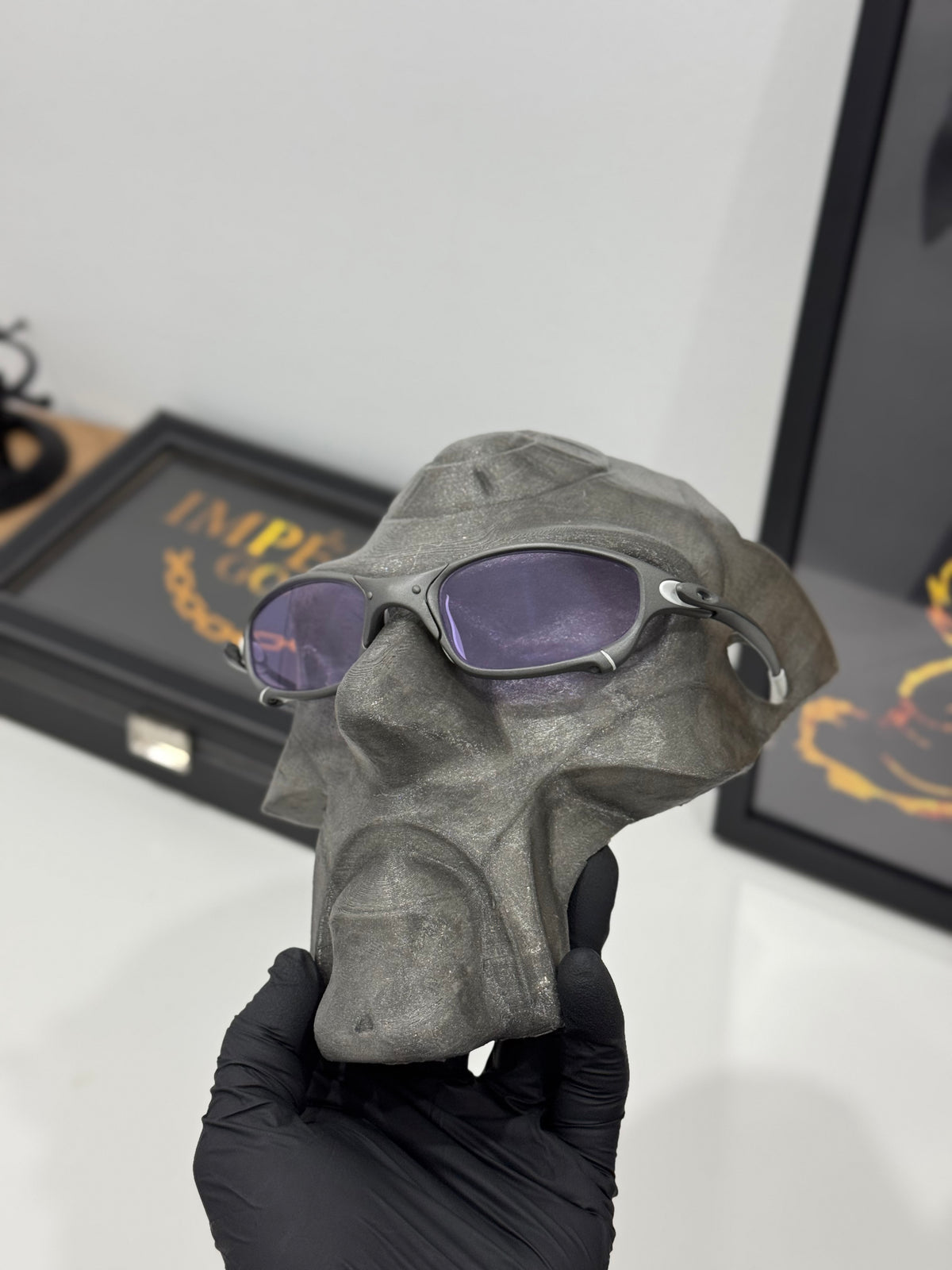 Juliet X Metal roxo Kit Branco