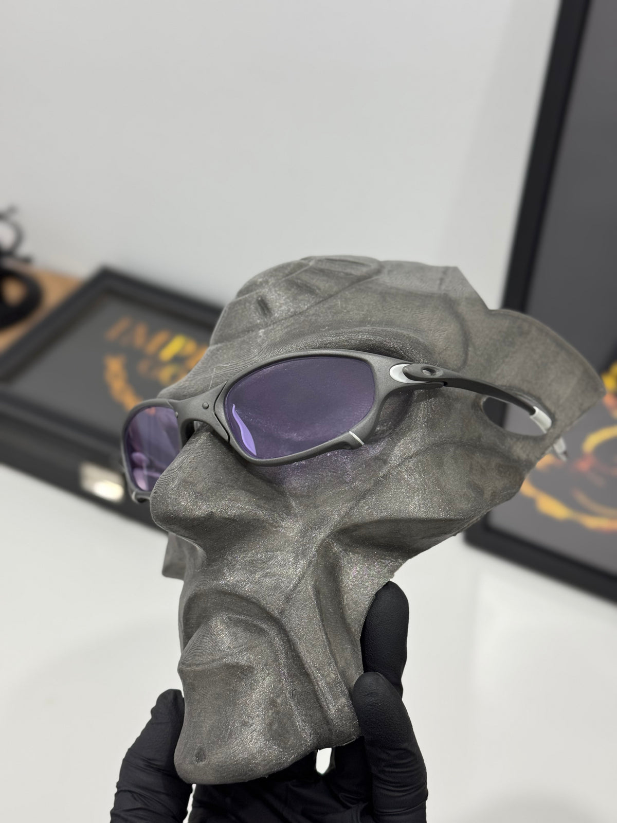 Juliet X Metal roxo Kit Branco