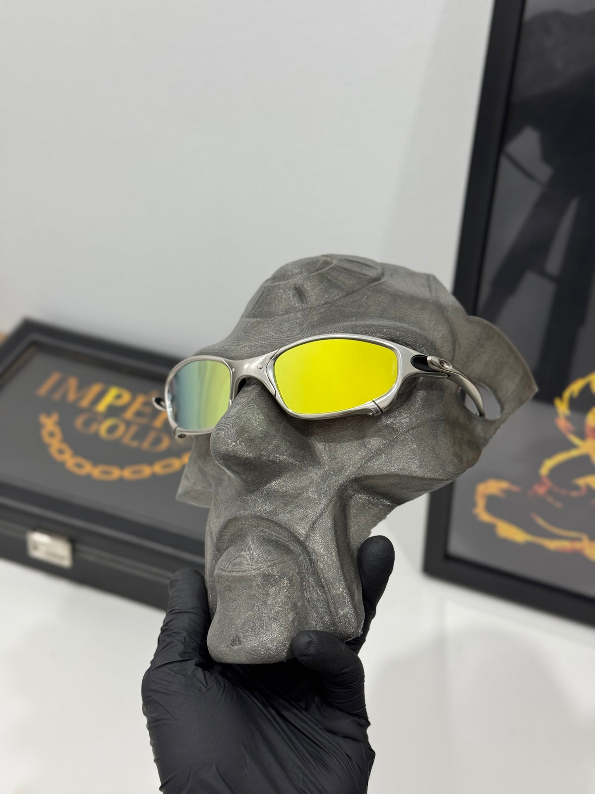 Juliet Plasma Lentes Gold Kit Preto