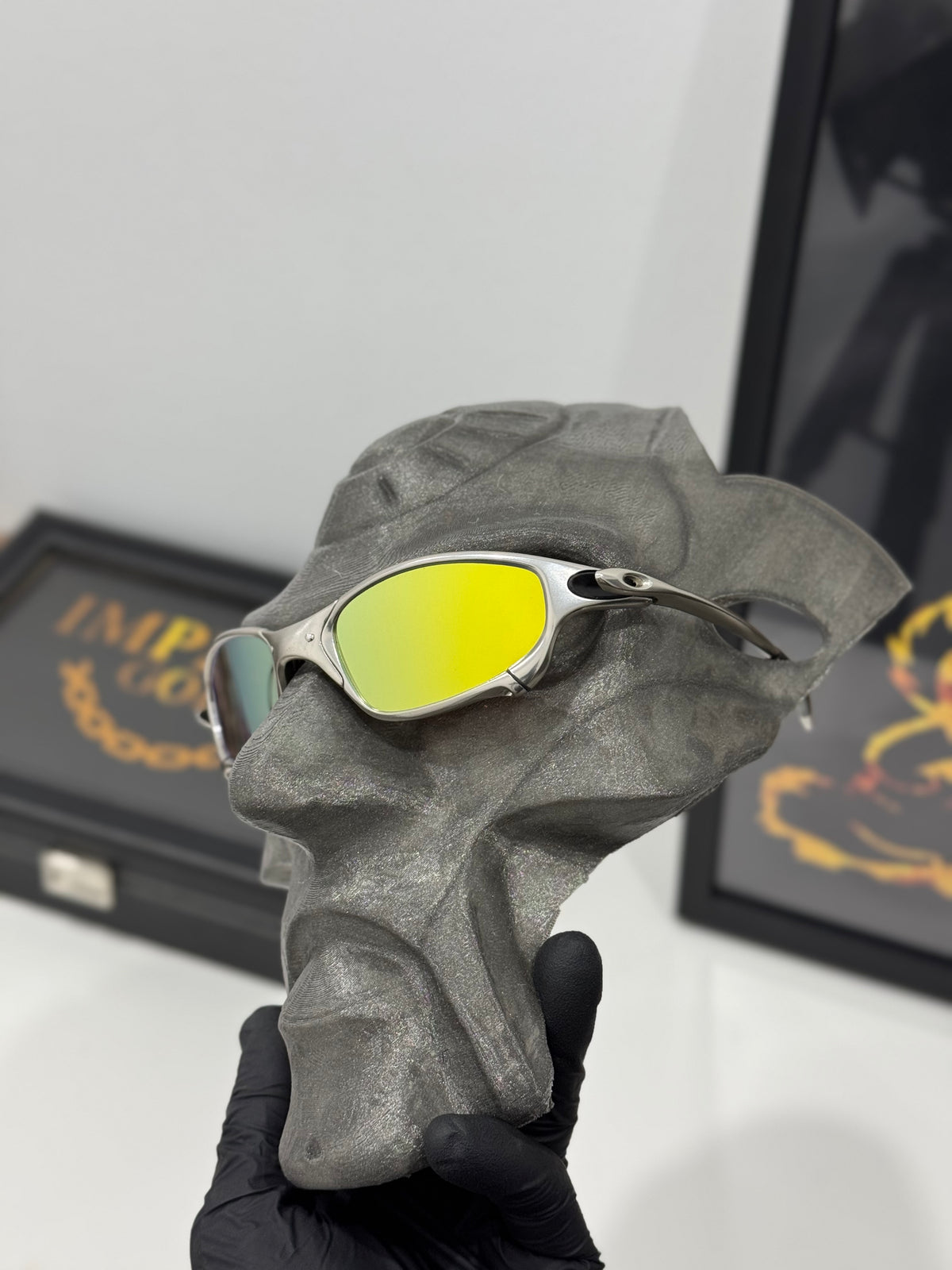 Juliet Plasma Lentes Gold Kit Preto