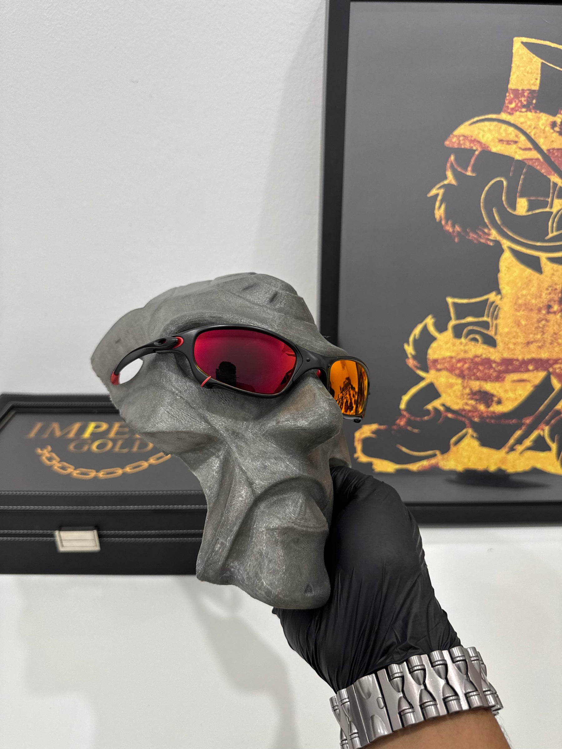 Juliet Carbon Dark Rubi kit Vermelho