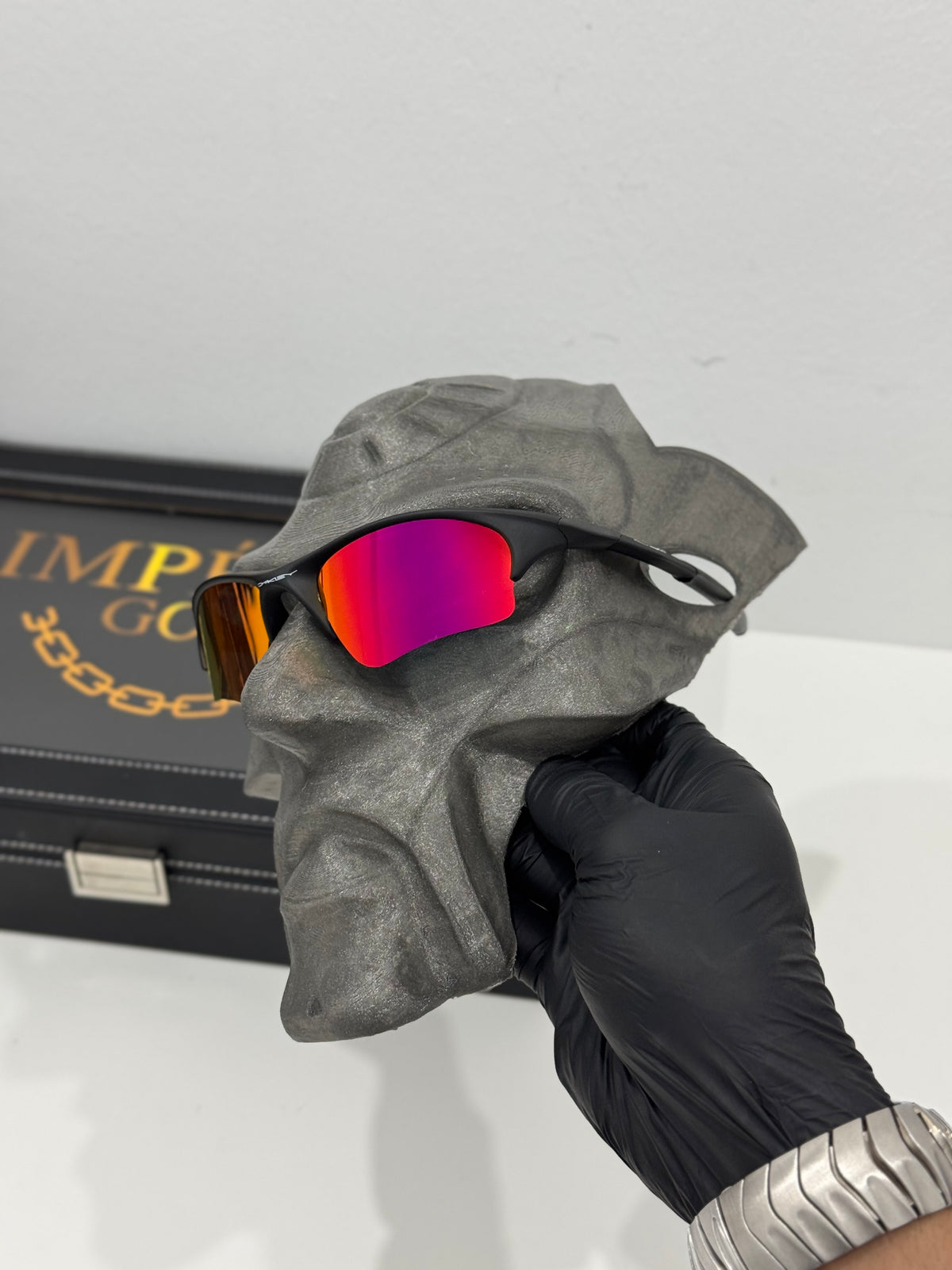 HALF JACKET 2.0 Rubi Irídium + Lentes Prizm
