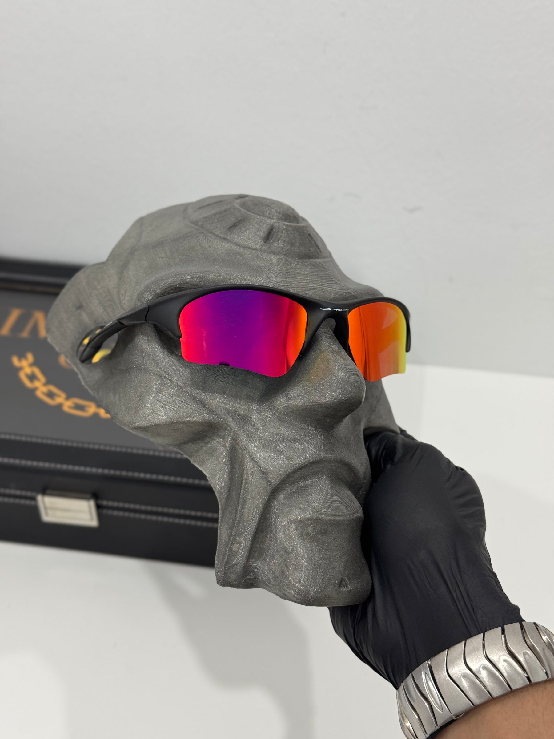 HALF JACKET 2.0 Rubi Irídium + Lentes Prizm
