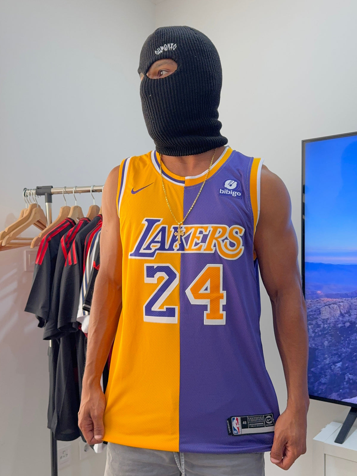 Regata Basquete Time Lakers